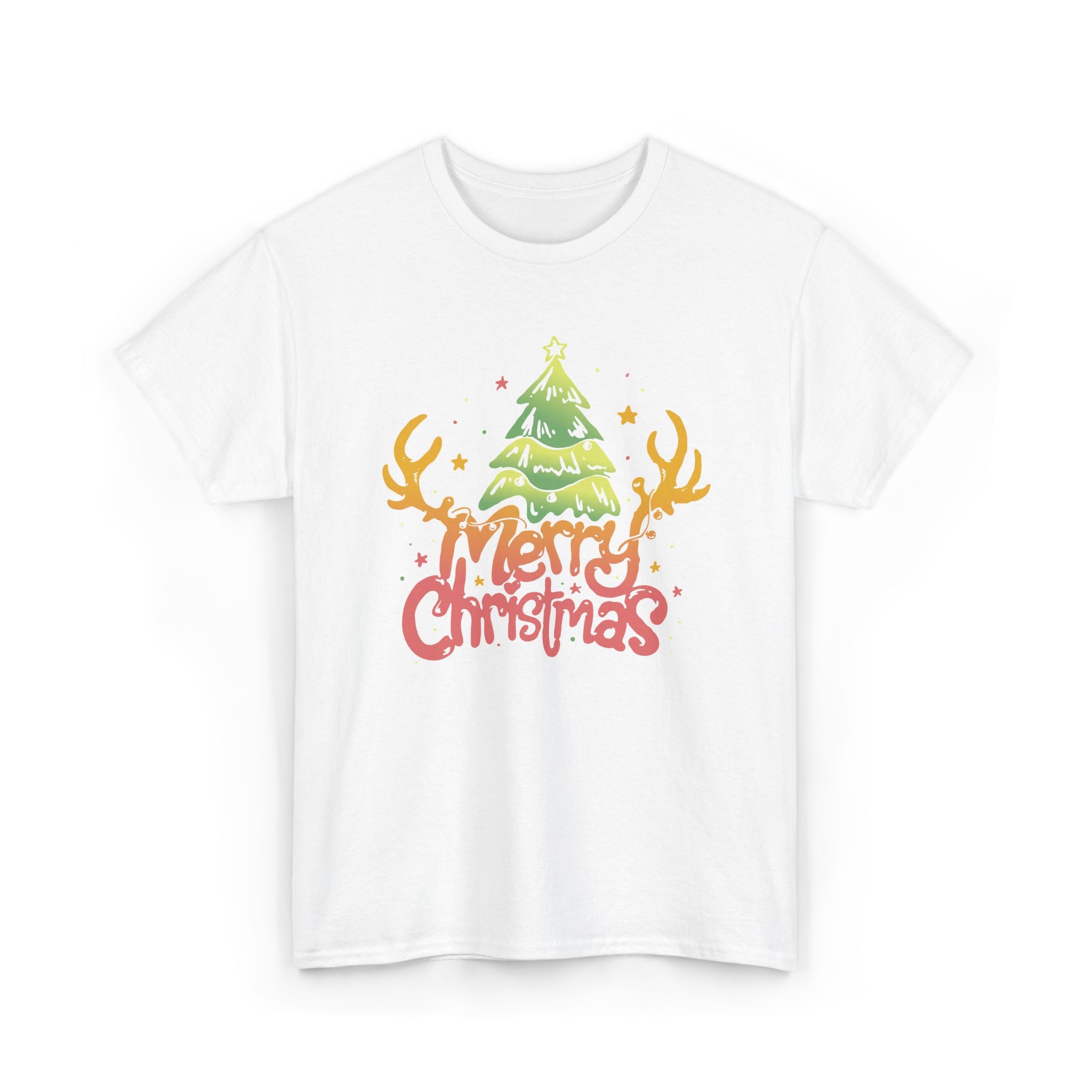 Merry Christmas Unisex Tee, Holiday Shirt, Gift for Him/Her, Winter Apparel, Christmas Outfit, – Bamerix