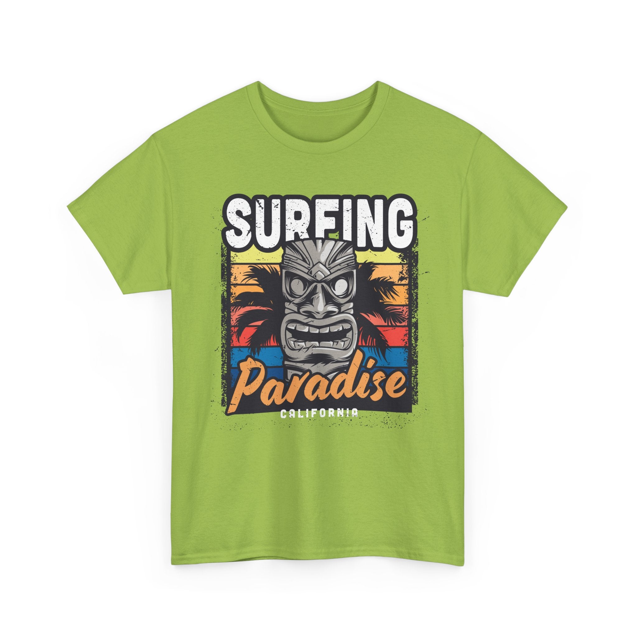 Retro Surf Style Casual T-Shirt – Bamerix