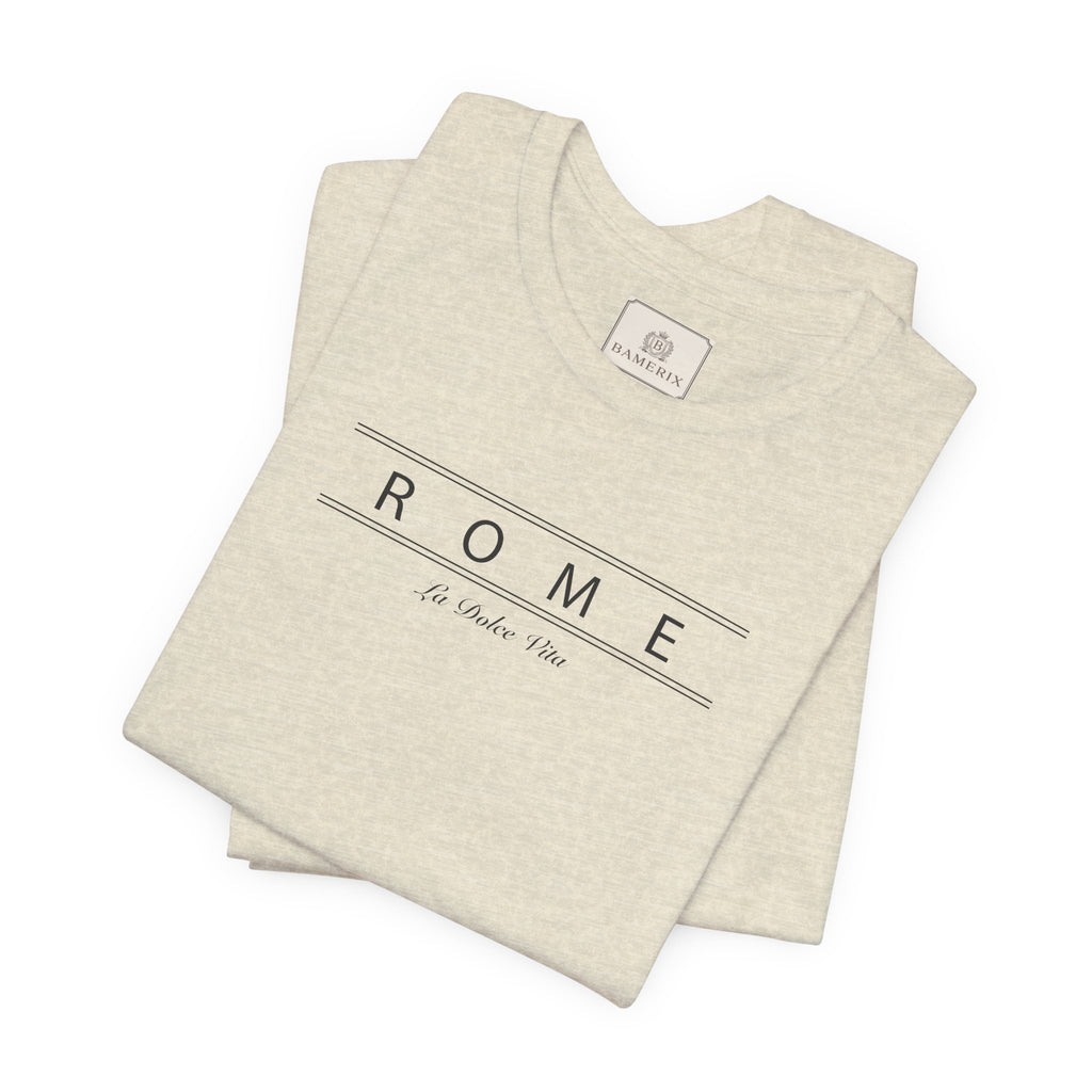 Rome Minimalist Graphic Tee – Bamerix