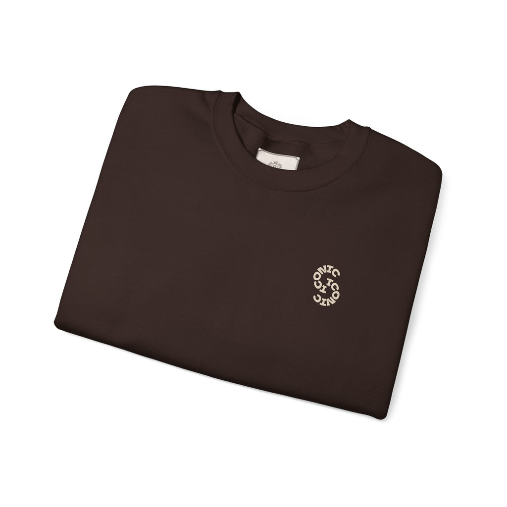 Minimalist Monogram 'Iconic' Crewneck Sweatshirt – Bamerix