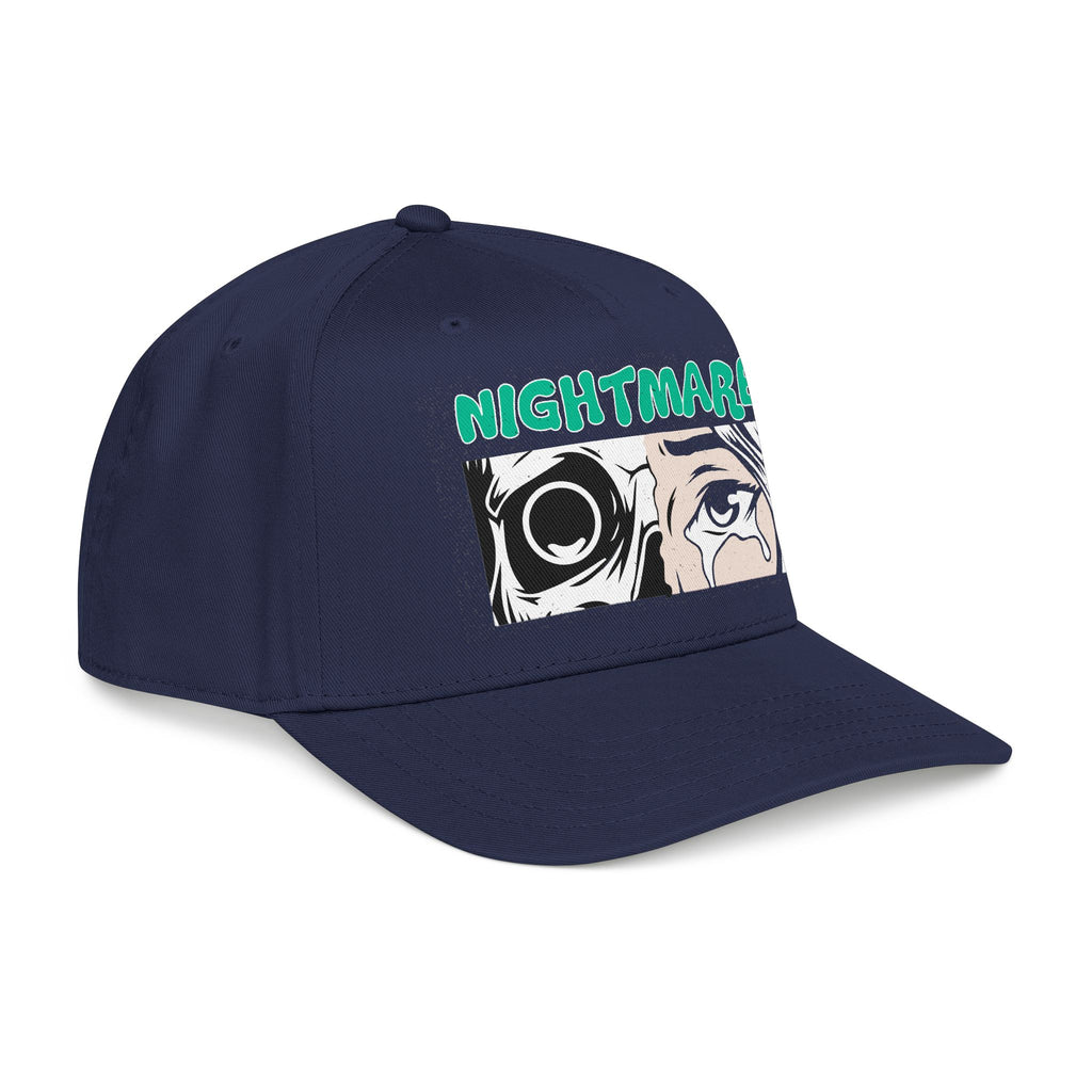 Nightmare Graphic Baseball Cap — Horror Eyes Illustration Cap – Bamerix