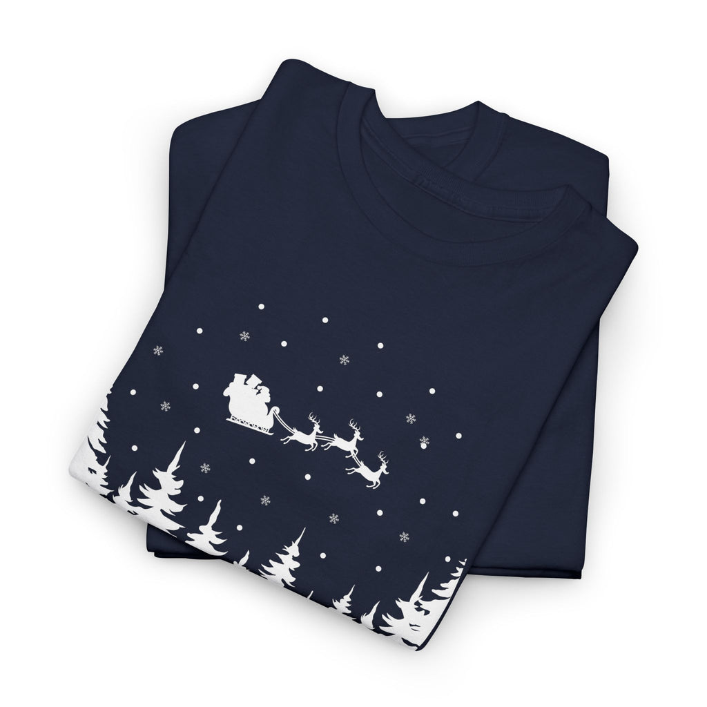 Merry Christmas Unisex Tee, Festive Holiday Shirt, Xmas Gift, Red Green Winter Top, Family Matching Outfit – Bamerix