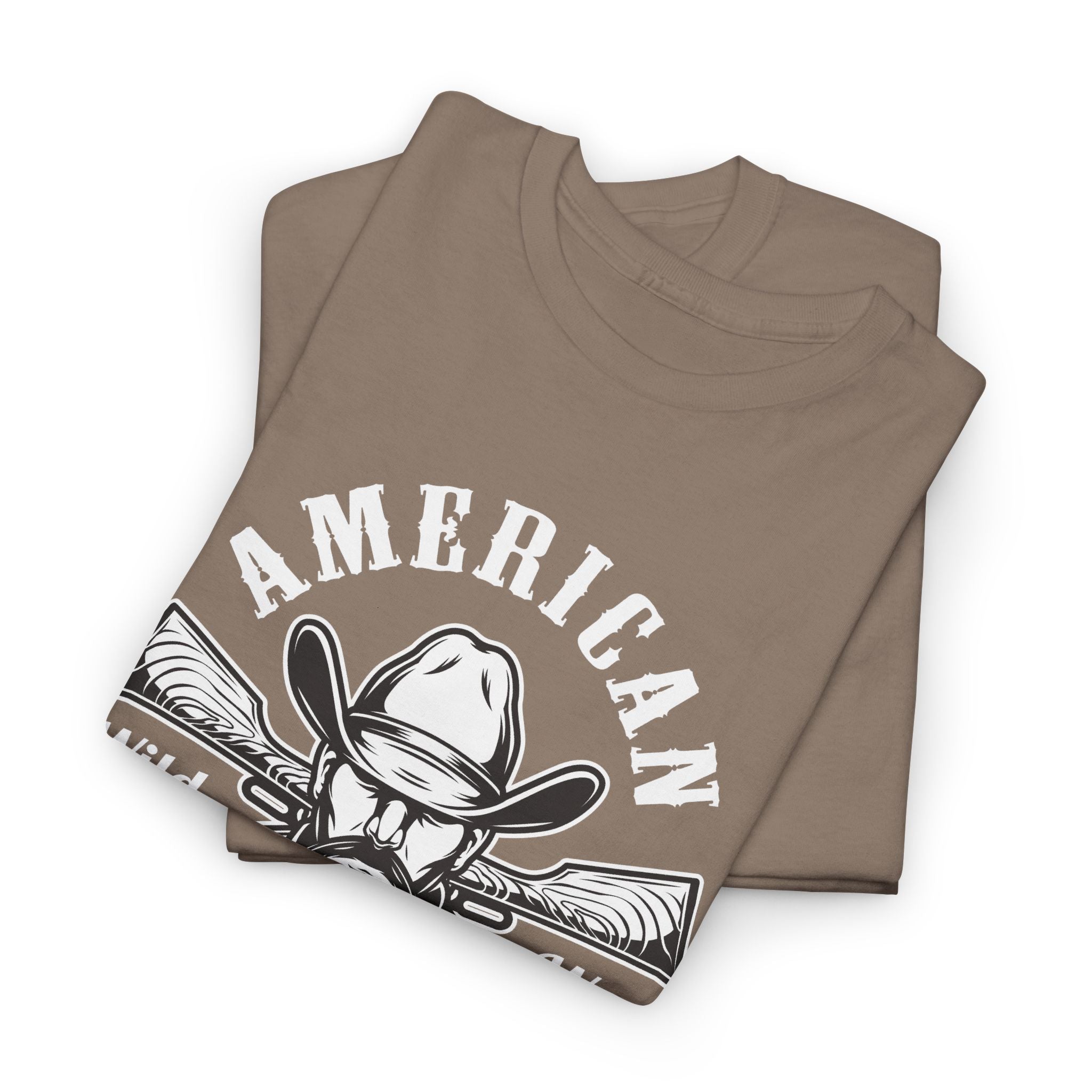 T-Shirt — American Legend Wild West Cowboy Skull Graphic Tee – Bamerix