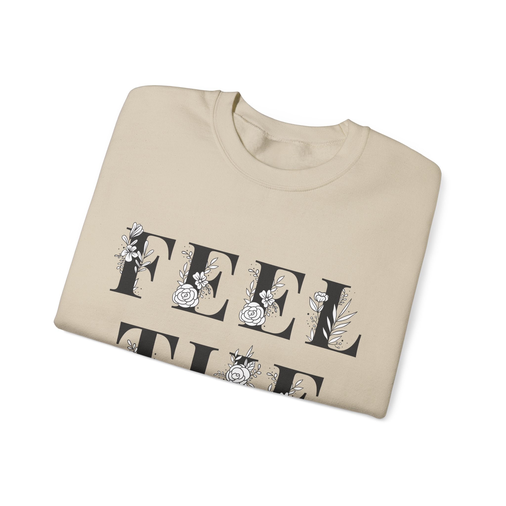 Floral Design Crewneck Sweatshirt – Bamerix