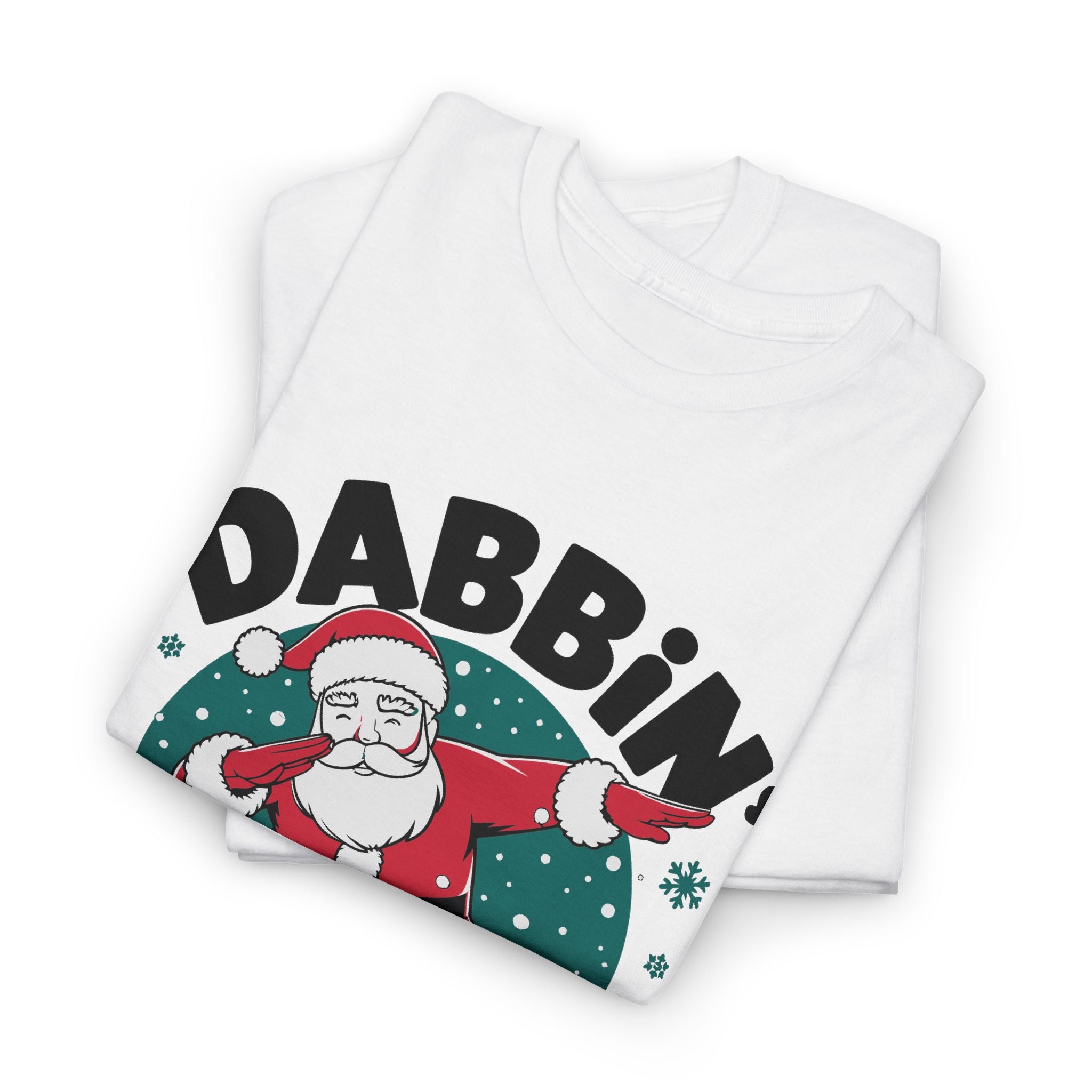 Dabbin' Through the Snow Tee unisex Funny Christmas Shirt – Bamerix