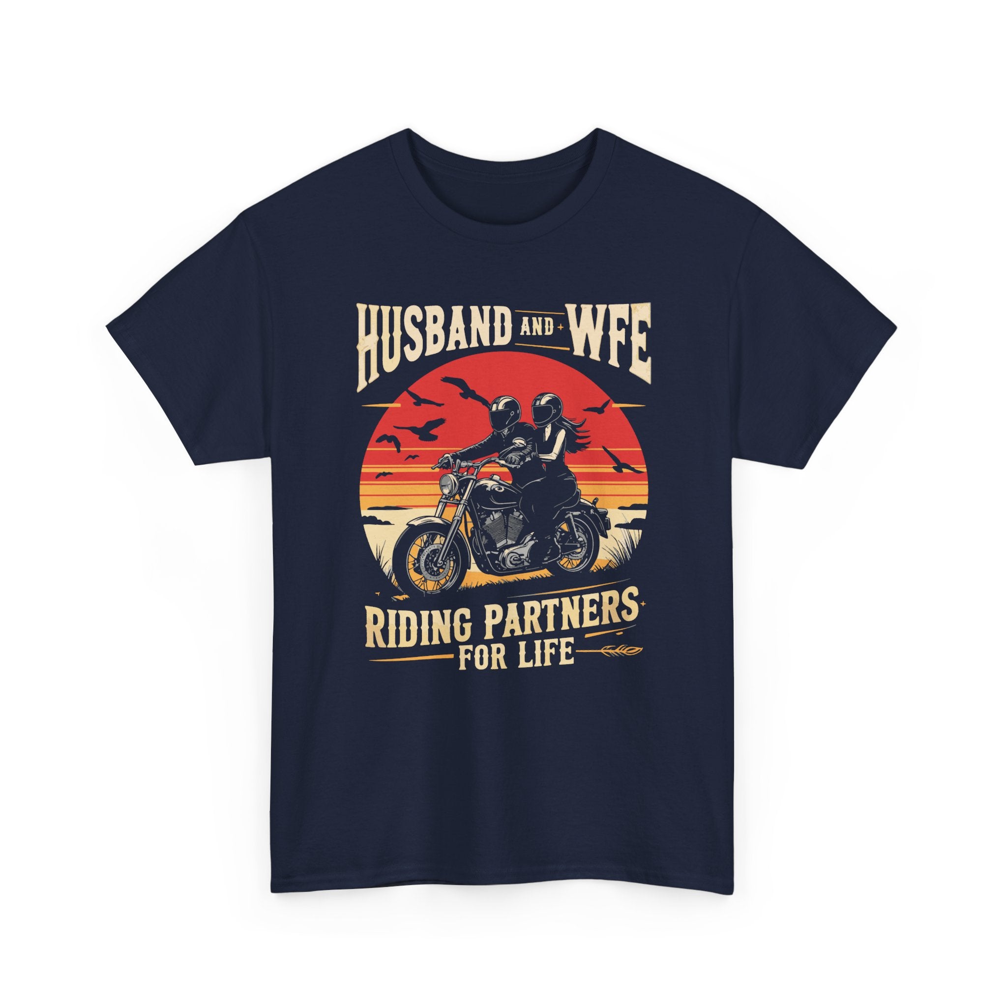 Motorcycle Husband and Wife T-Shirt – Bamerix