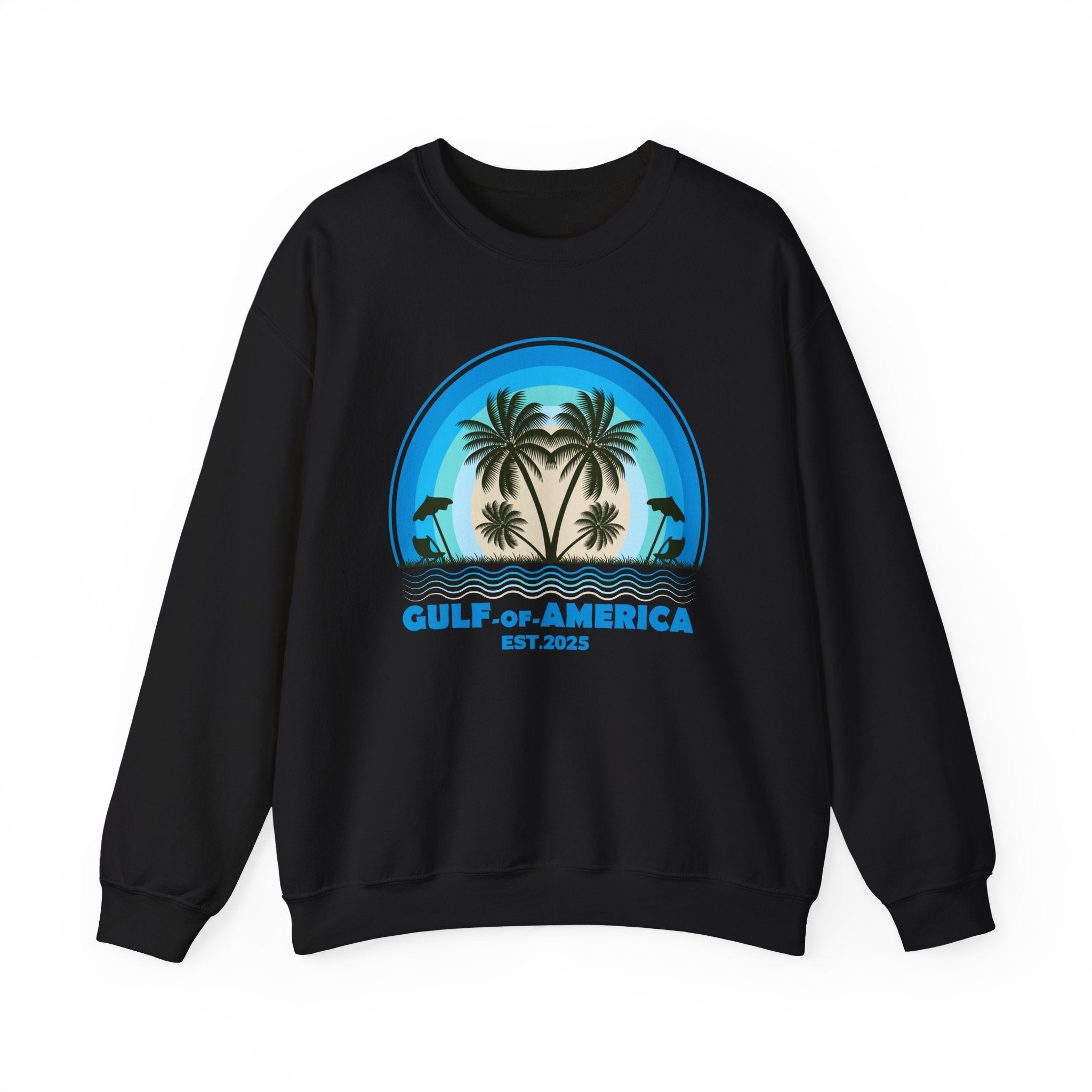 Gulf of America Sweatshirt, Ocean Vibes Jumper – Bamerix