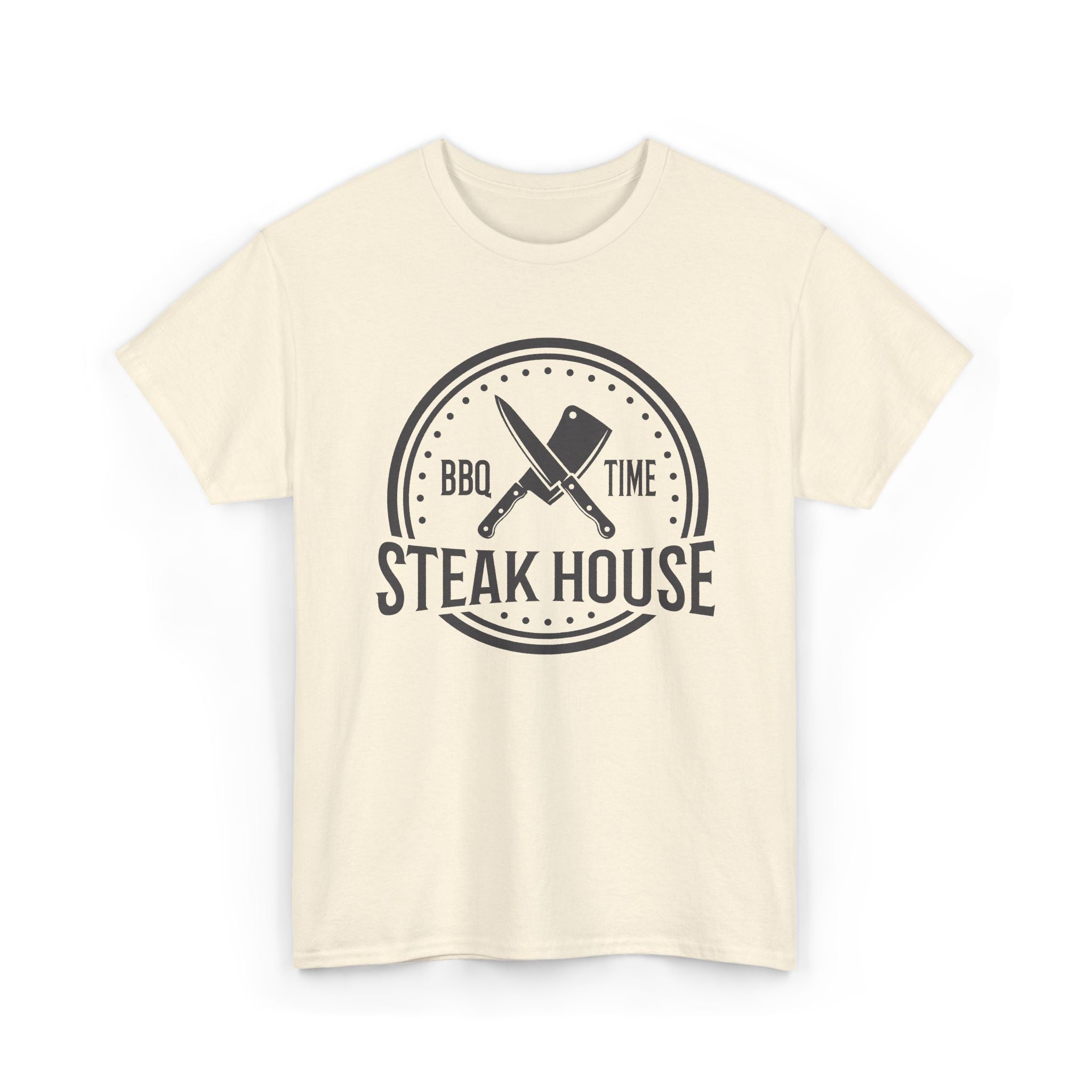 Steak House BBQ Tee — BBQ Time Vintage Grilling T-Shirt