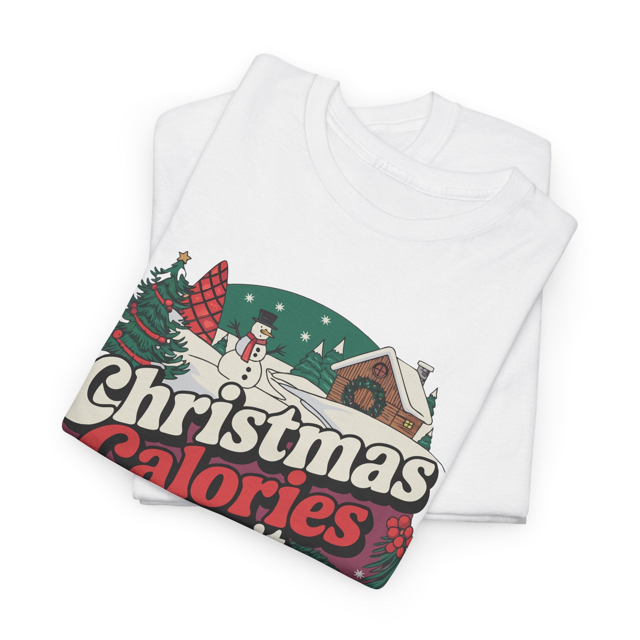 Christmas Calories Don't Count T-Shirt, Funny Holiday Tee – Bamerix
