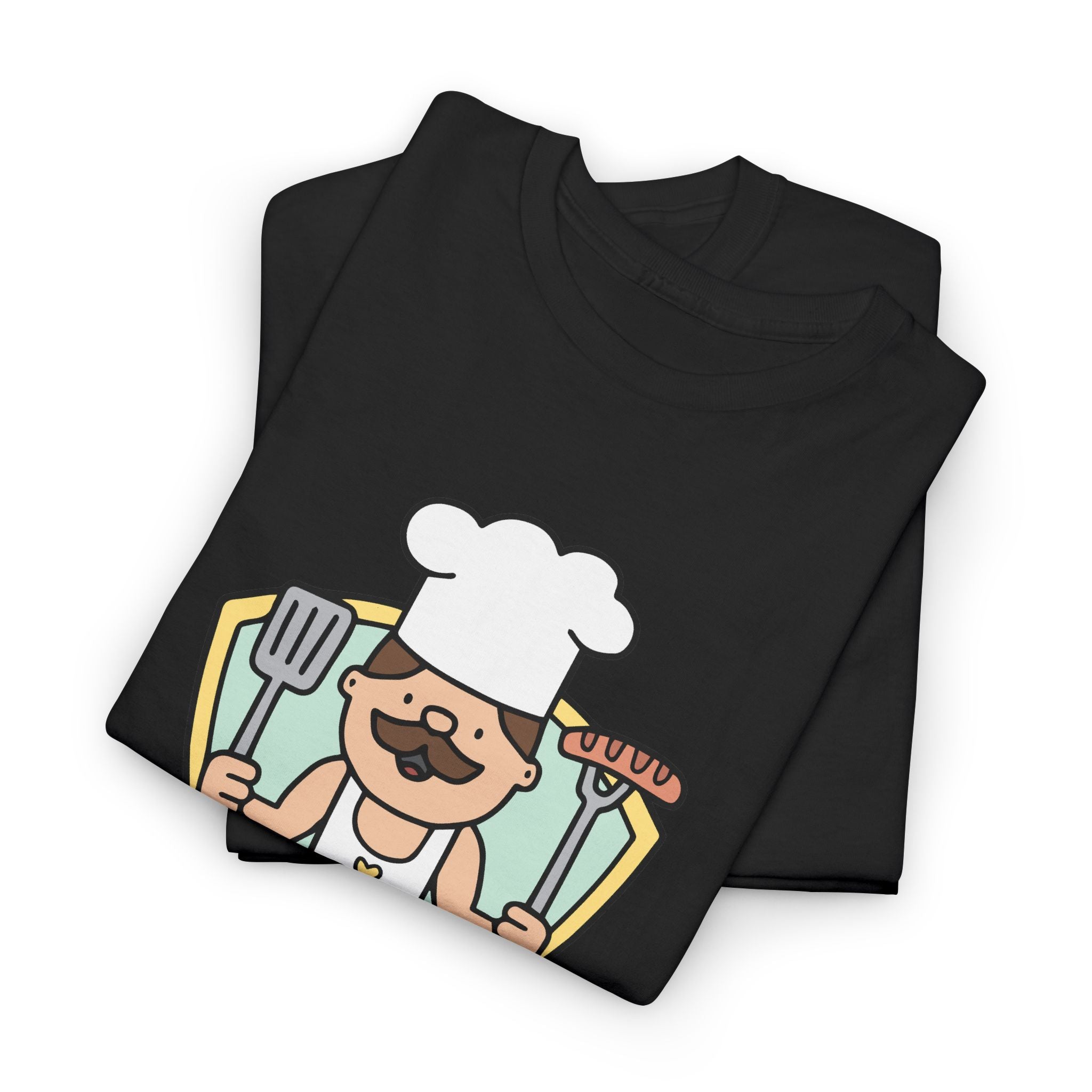 Barbecue Chef Graphic Tee — Funny Grillmaster BBQ T-Shirt – Bamerix