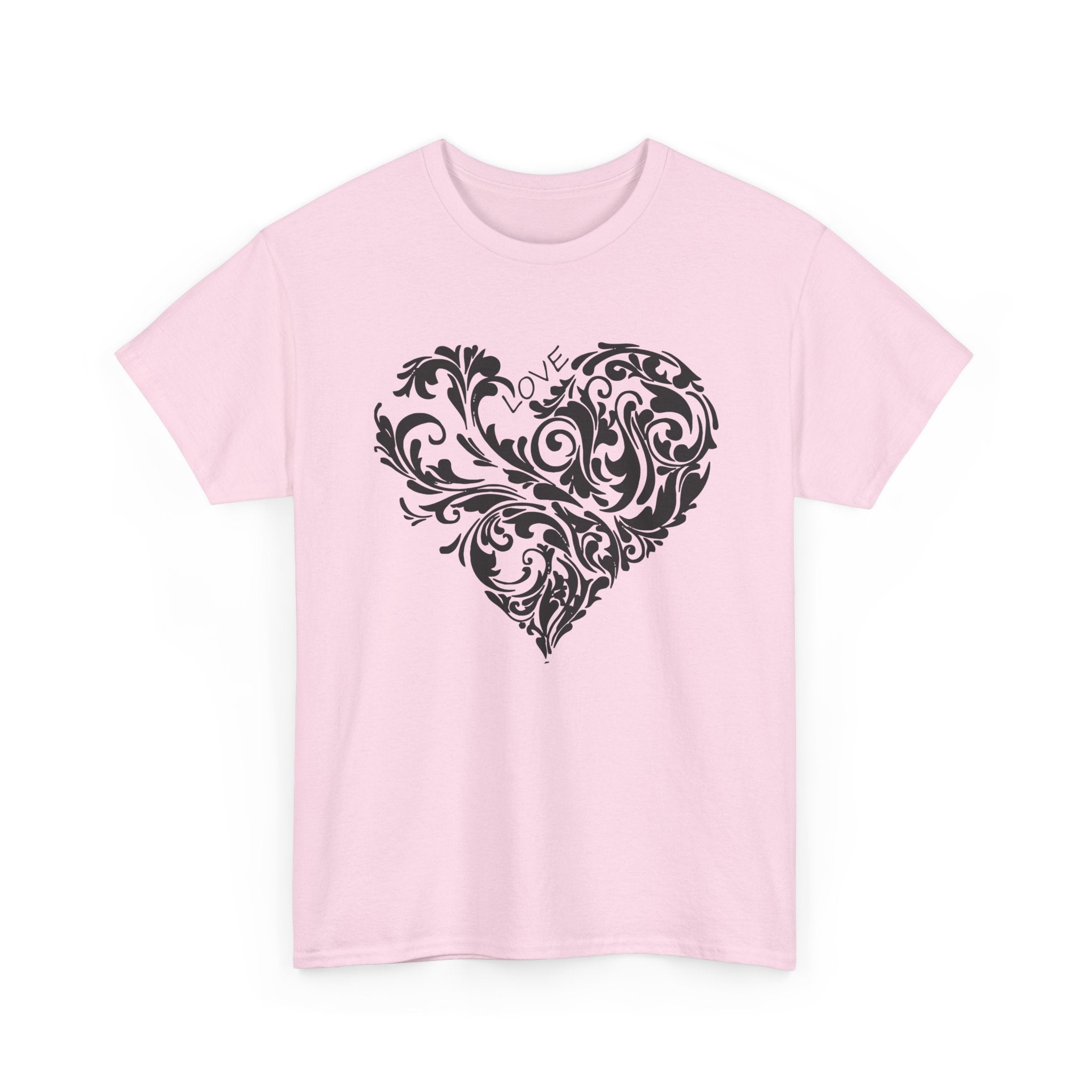 Rustic Heart Unisex Heavy Cotton Tee – Bamerix