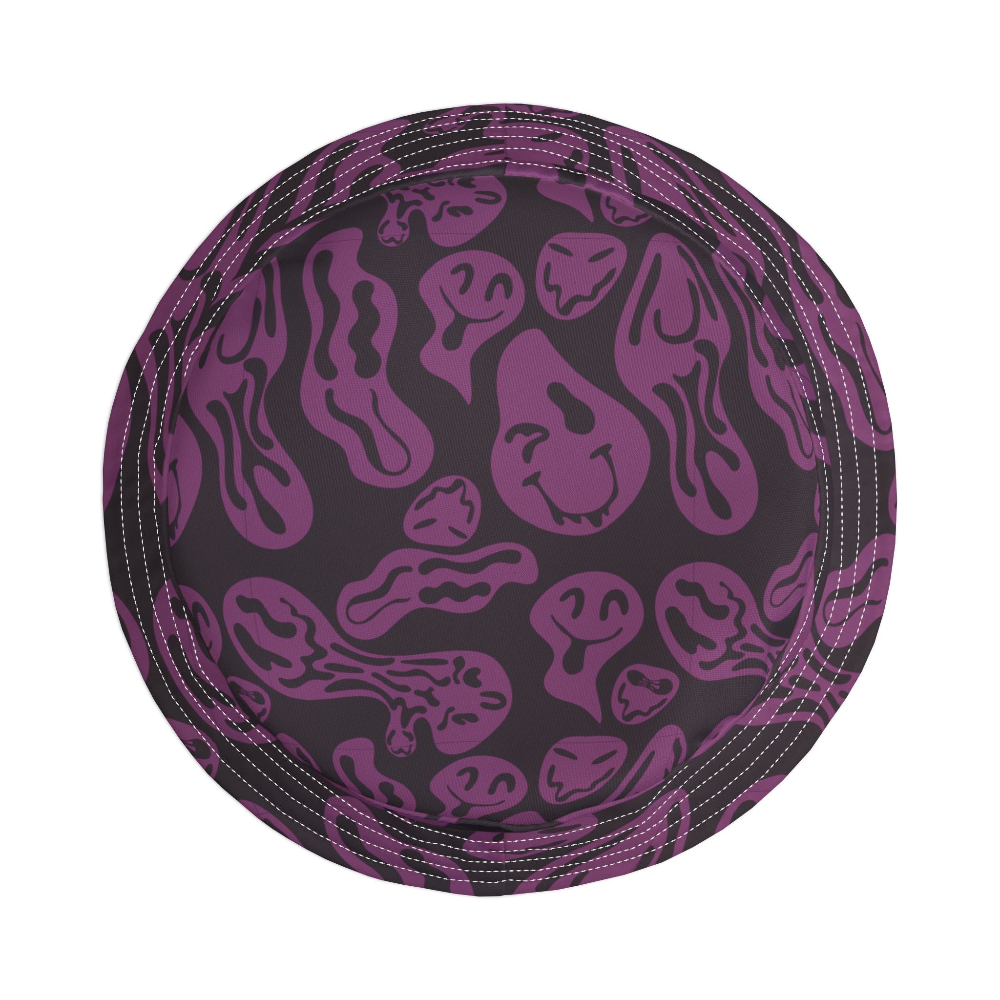 Purple Psychedelic Smile Bucket Hat – Bamerix