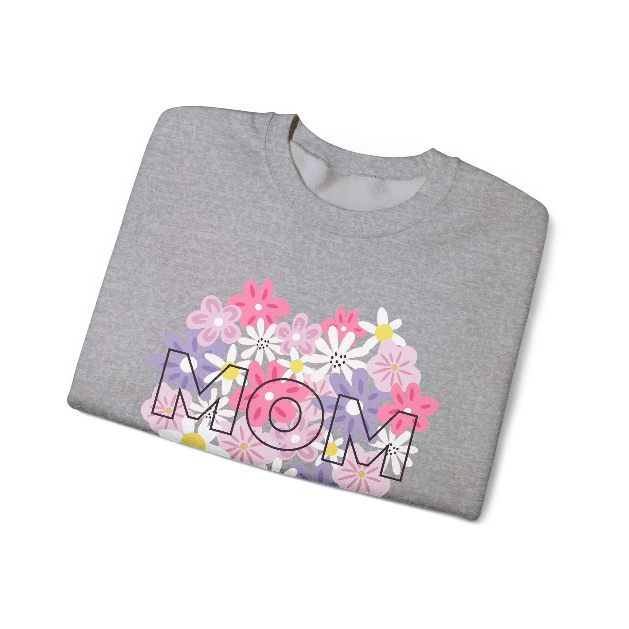Floral MOM Sweatshirt Mother's Day – Bamerix
