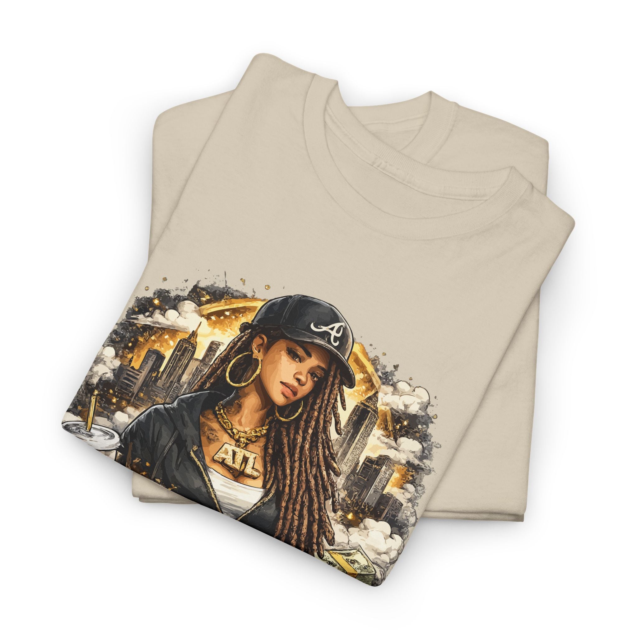 Atlanta City Graphic T-Shirt | Urban Streetwear Style Tee – Bamerix