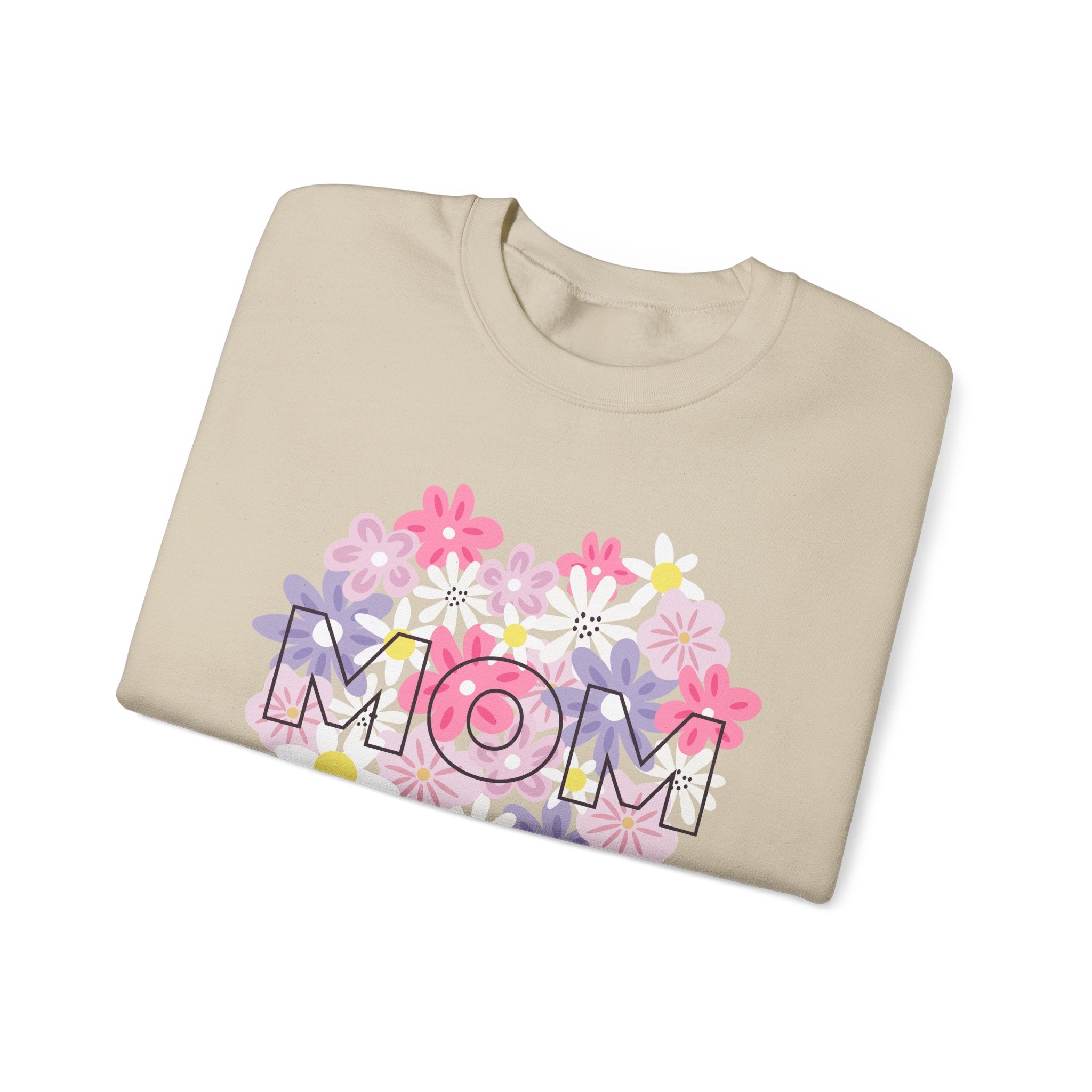 Floral MOM Sweatshirt Mother's Day – Bamerix