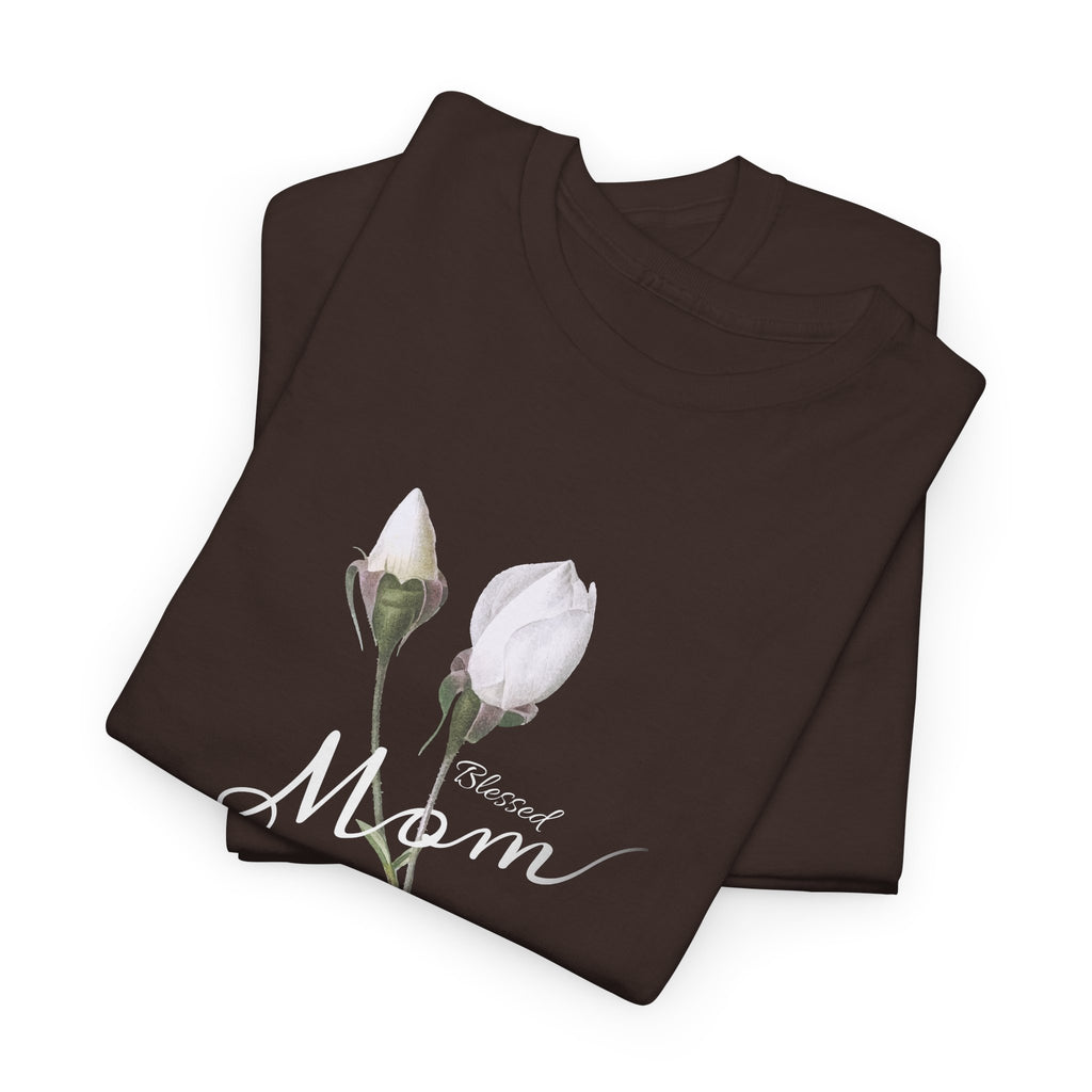 Mom Floral T-Shirt for Women – Minimal Mother's Day Gift – Bamerix
