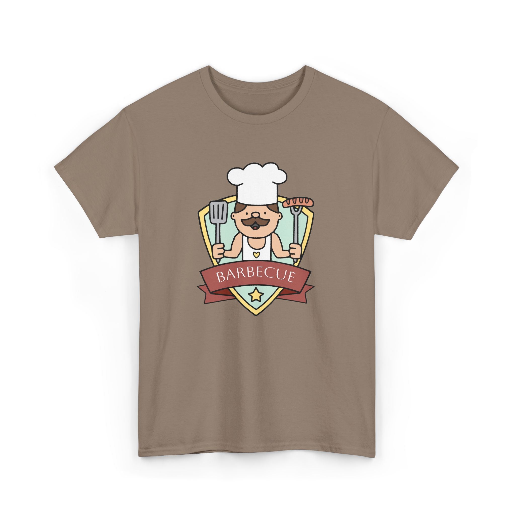 Barbecue Chef Graphic Tee — Funny Grillmaster BBQ T-Shirt – Bamerix