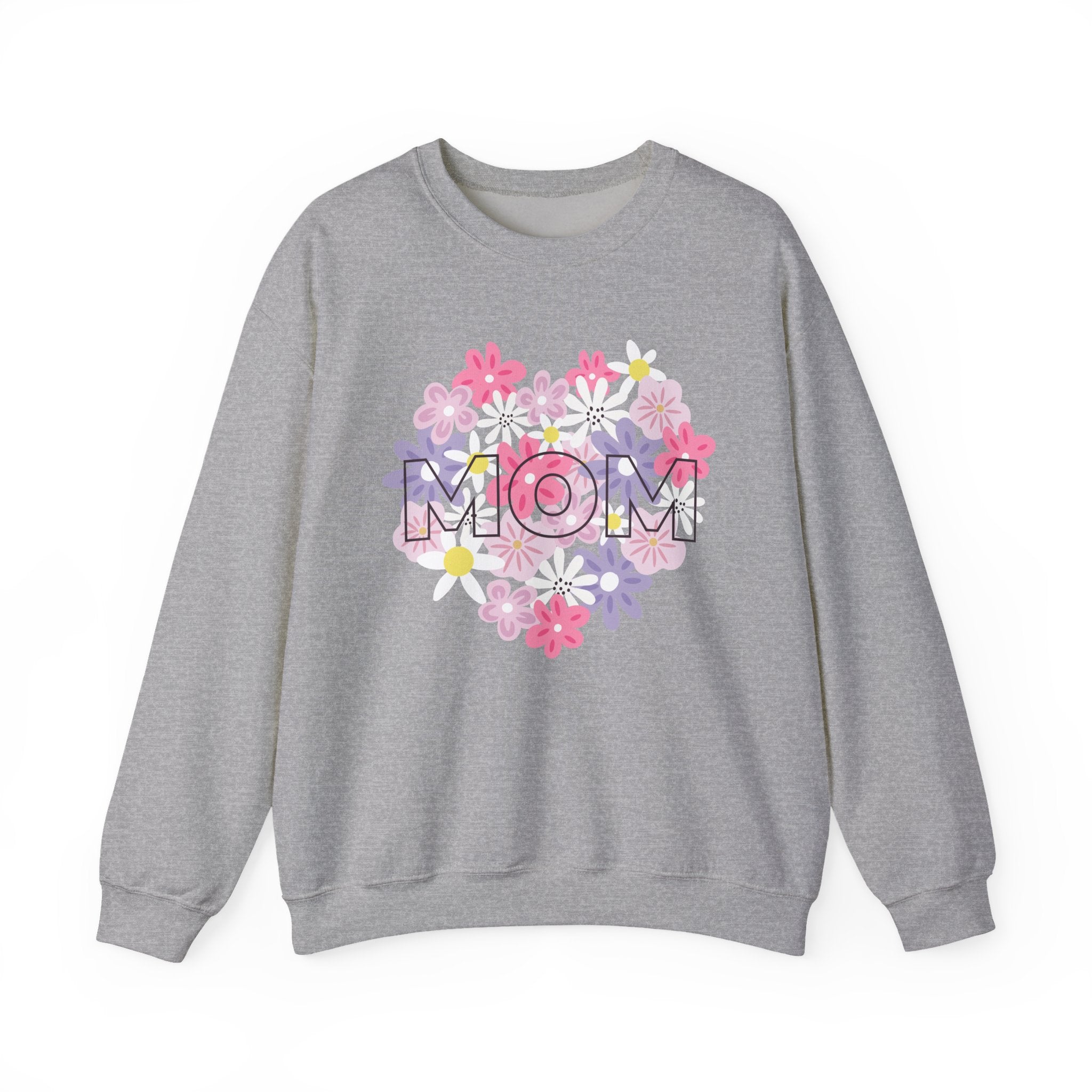 Floral MOM Sweatshirt Mother's Day – Bamerix