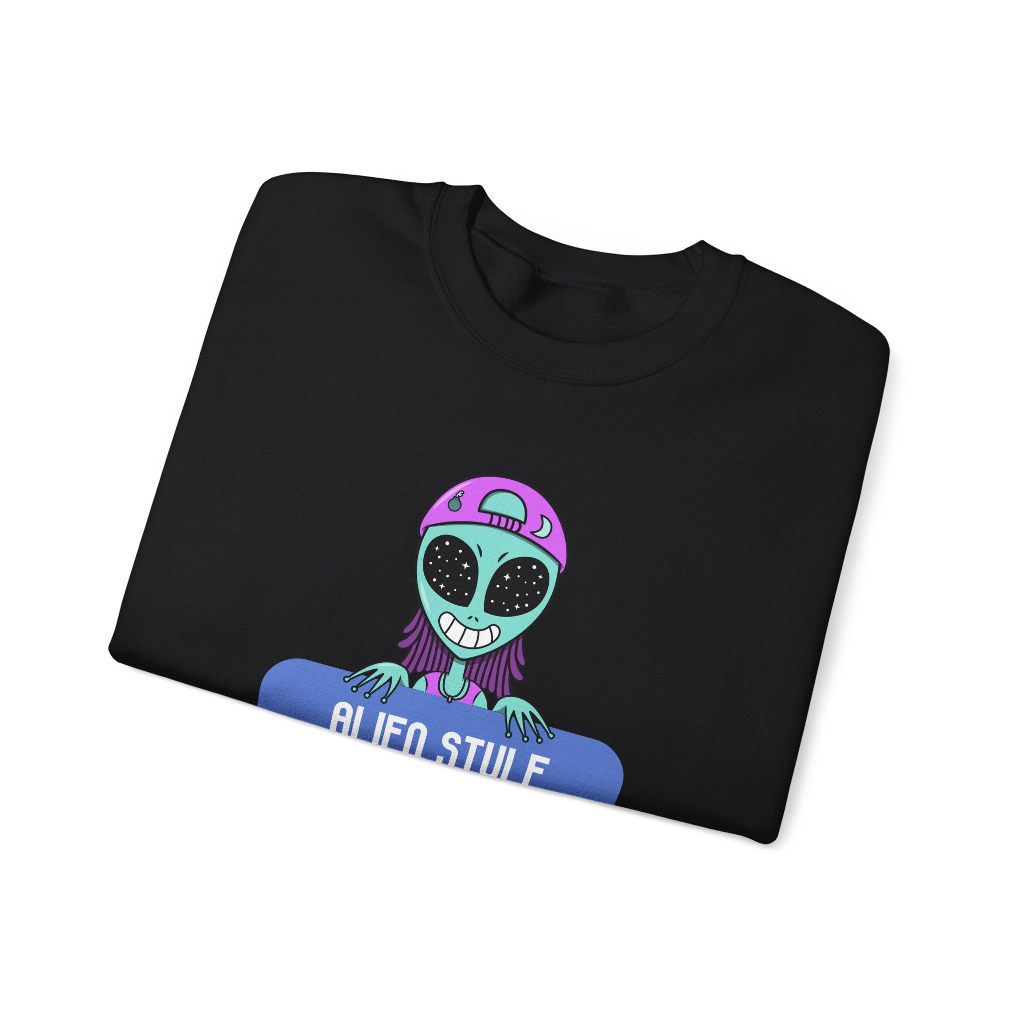 Alien Style Urban Sweatshirt Unisex Crewneck – Bamerix