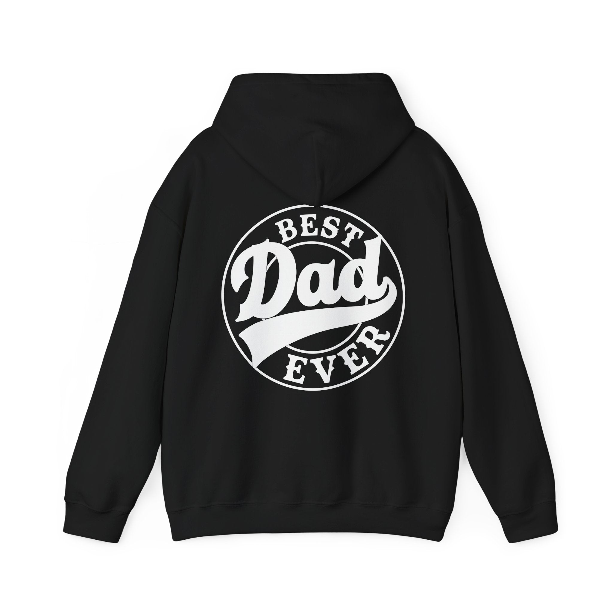 Best Dad Ever Hoodie — Retro Logo Fathers Day Sweatshirt – Bamerix