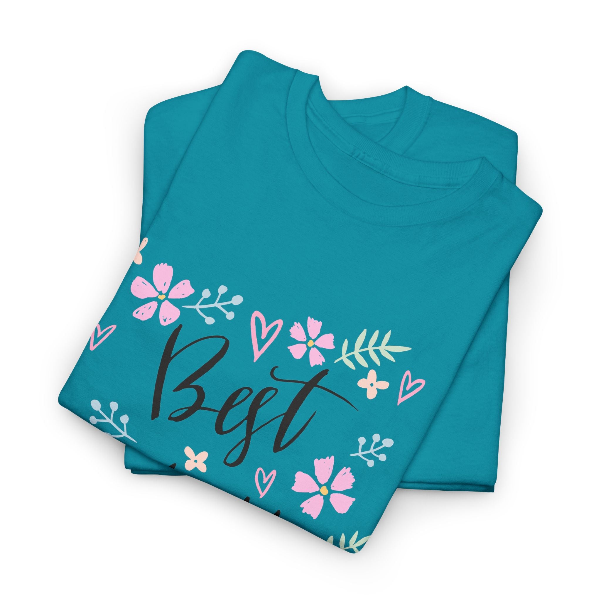 Best Mom Floral T-Shirt – Mother's Day Gift Tee – Bamerix