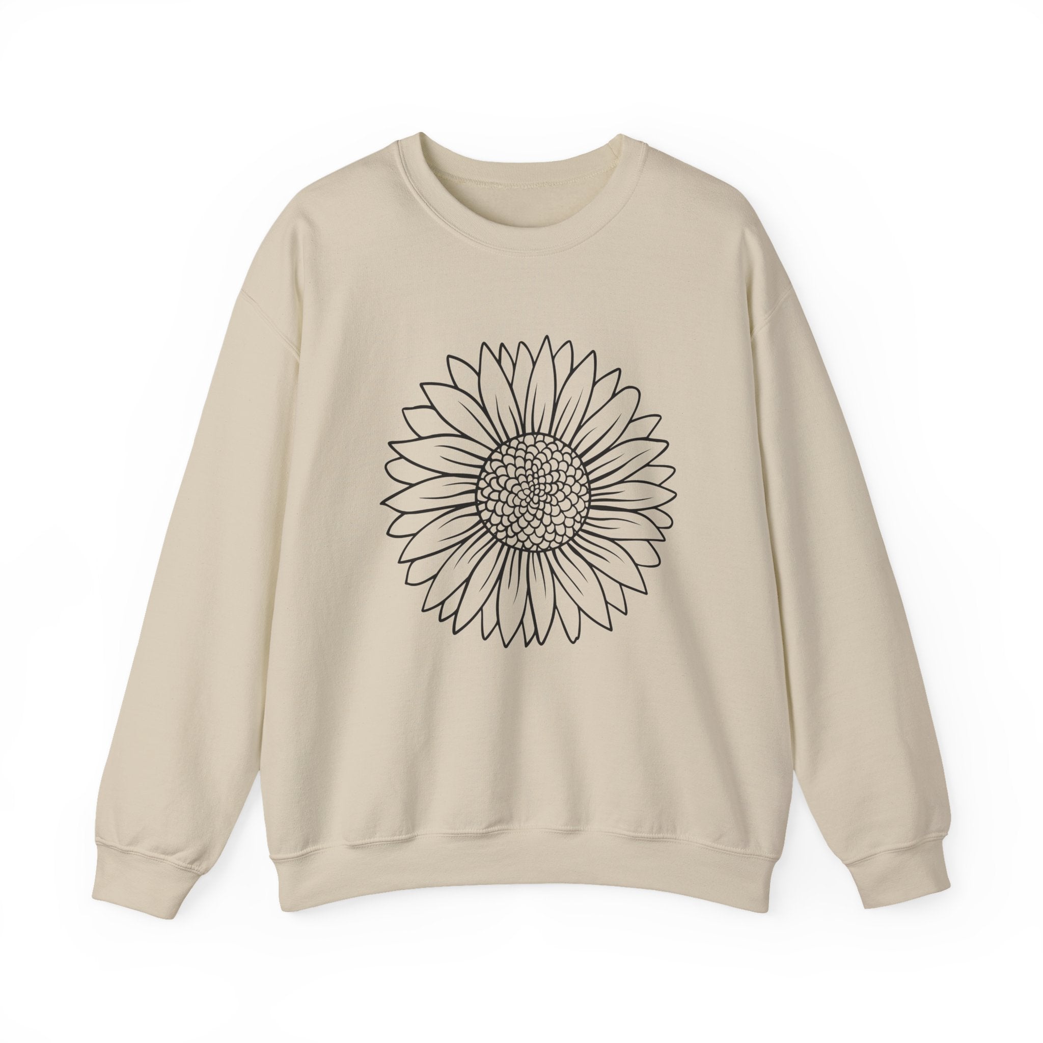 Sunflower Crewneck Sweatshirt – Bamerix