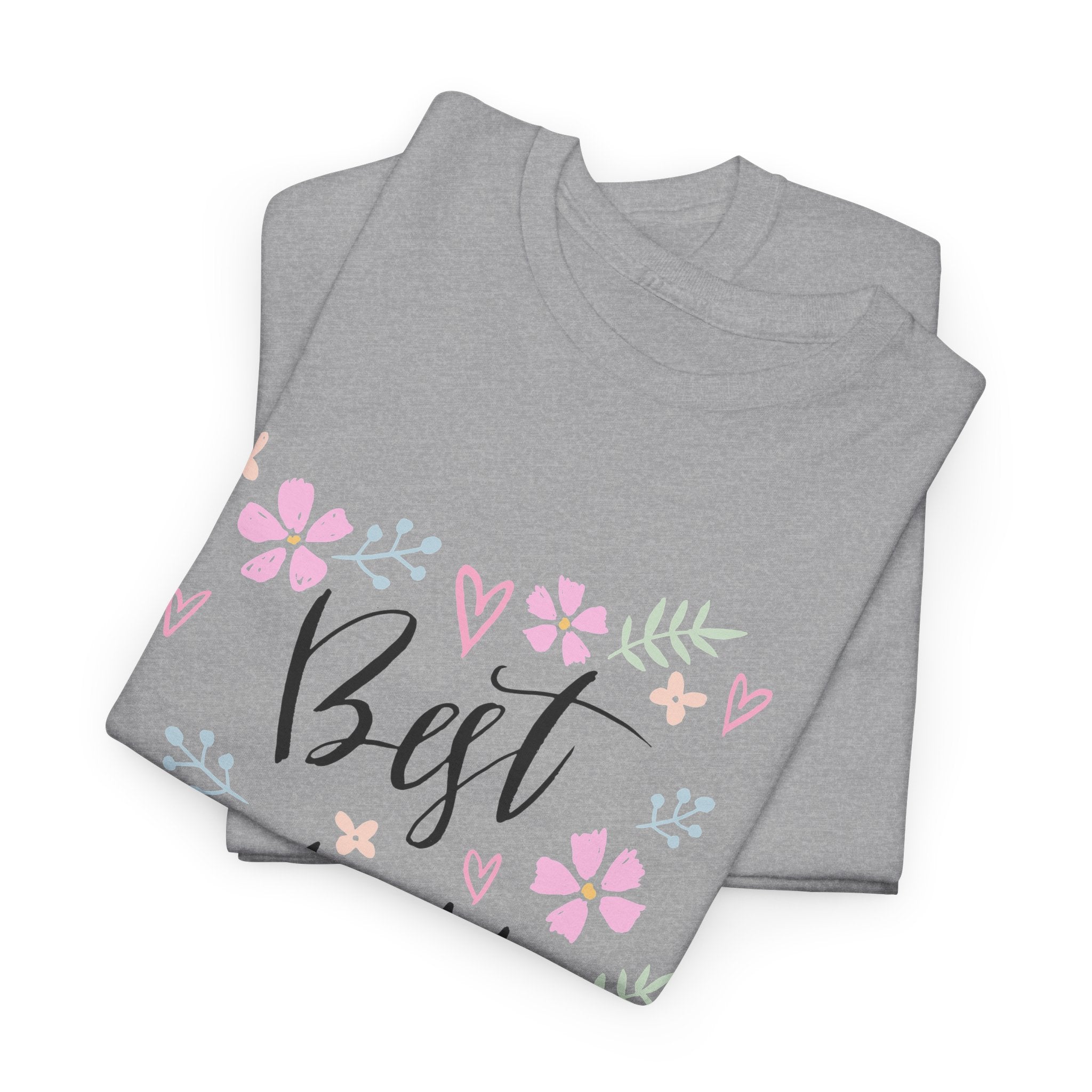Best Mom Floral T-Shirt – Mother's Day Gift Tee – Bamerix