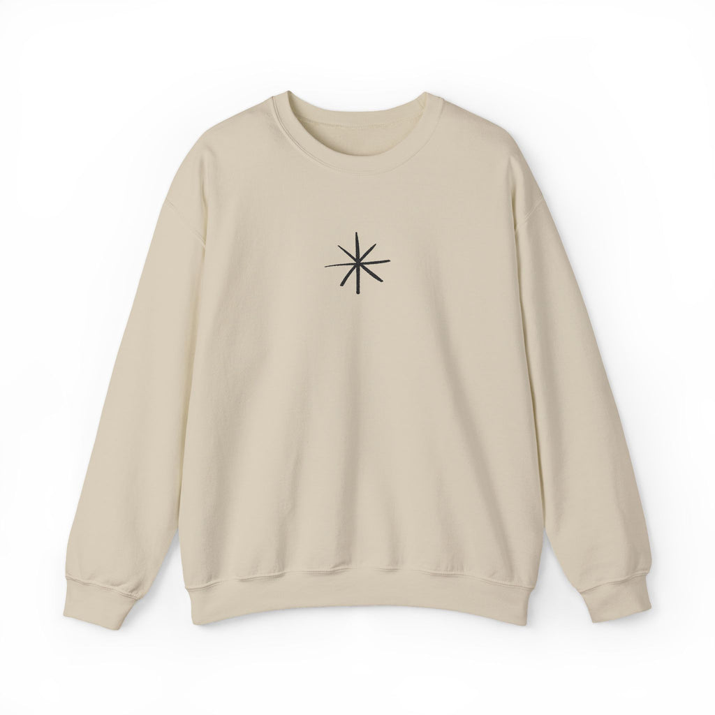 Minimal Starburst Crewneck Sweatshirt – Bamerix