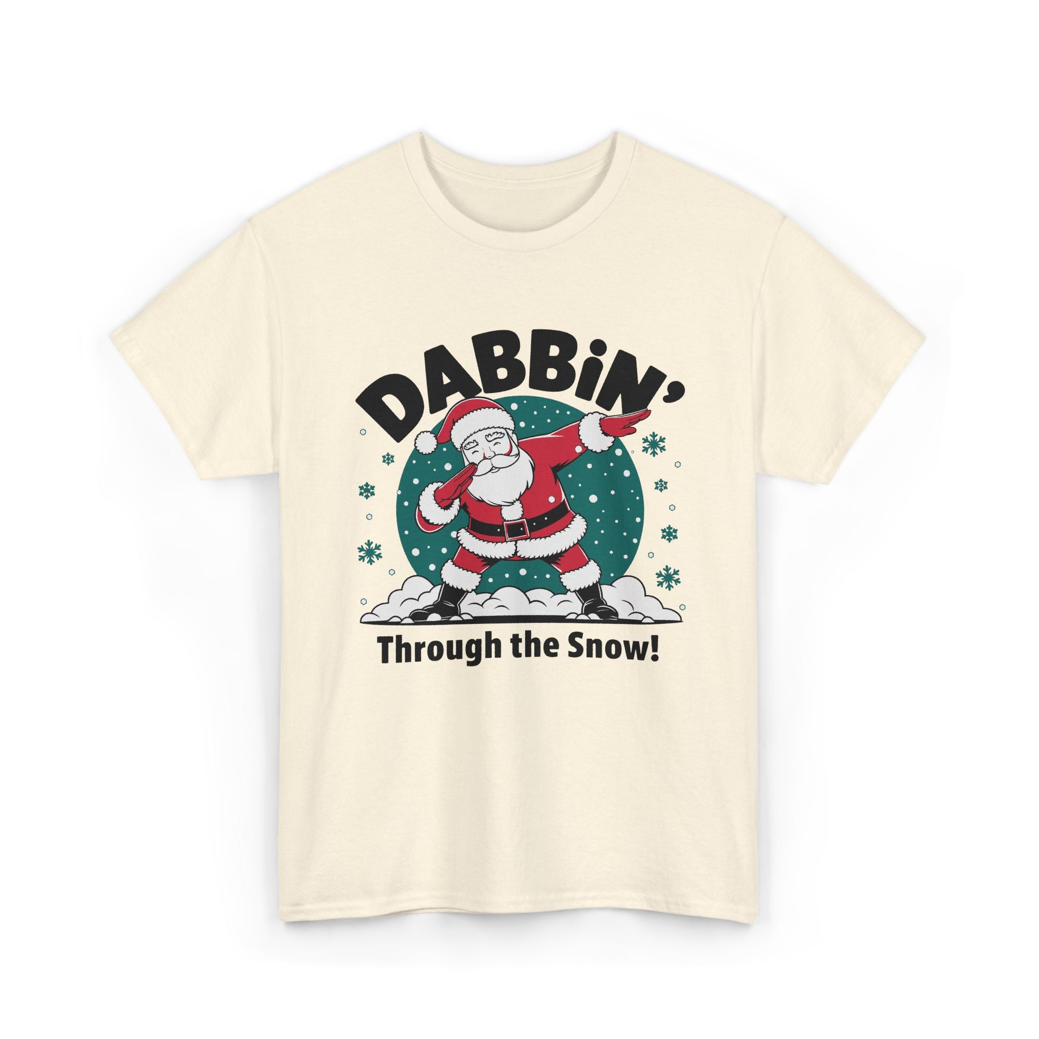 Dabbin' Through the Snow Tee unisex Funny Christmas Shirt – Bamerix