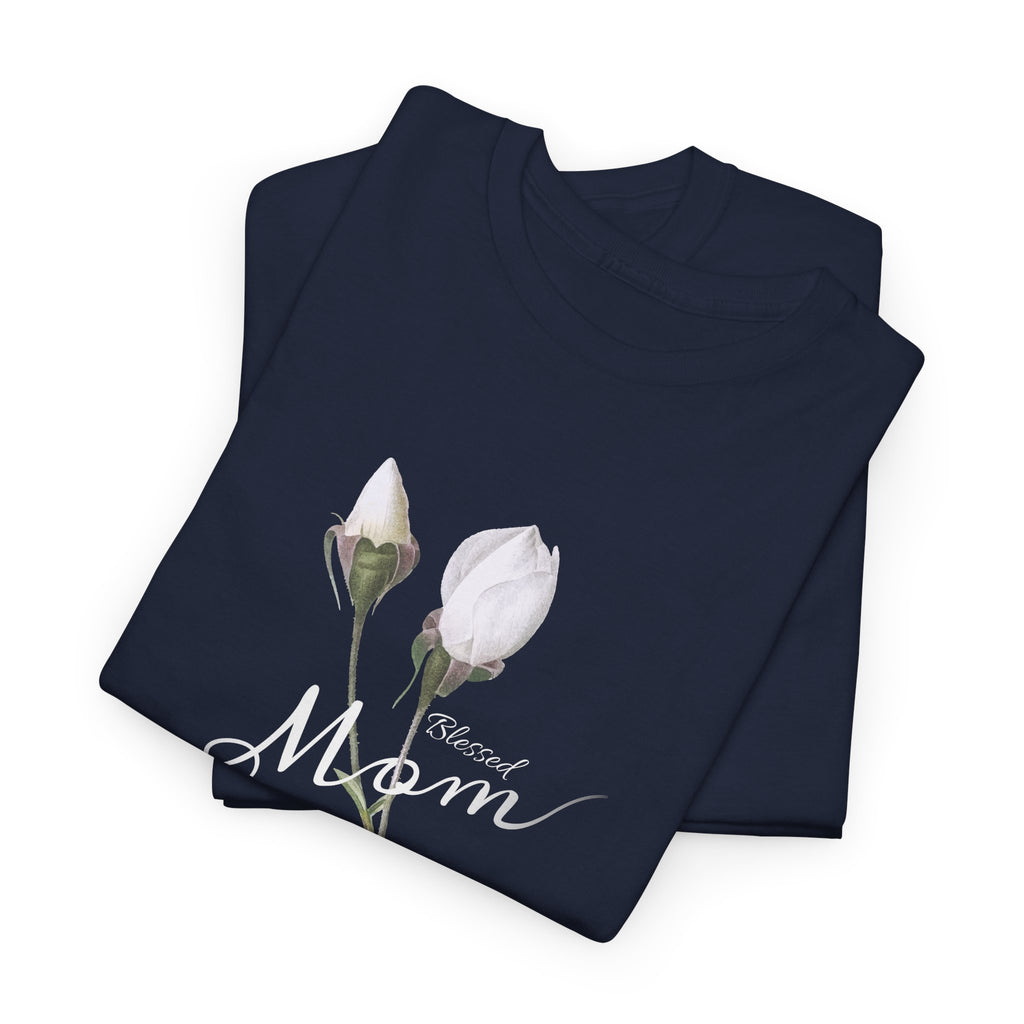 Mom Floral T-Shirt for Women – Minimal Mother's Day Gift – Bamerix