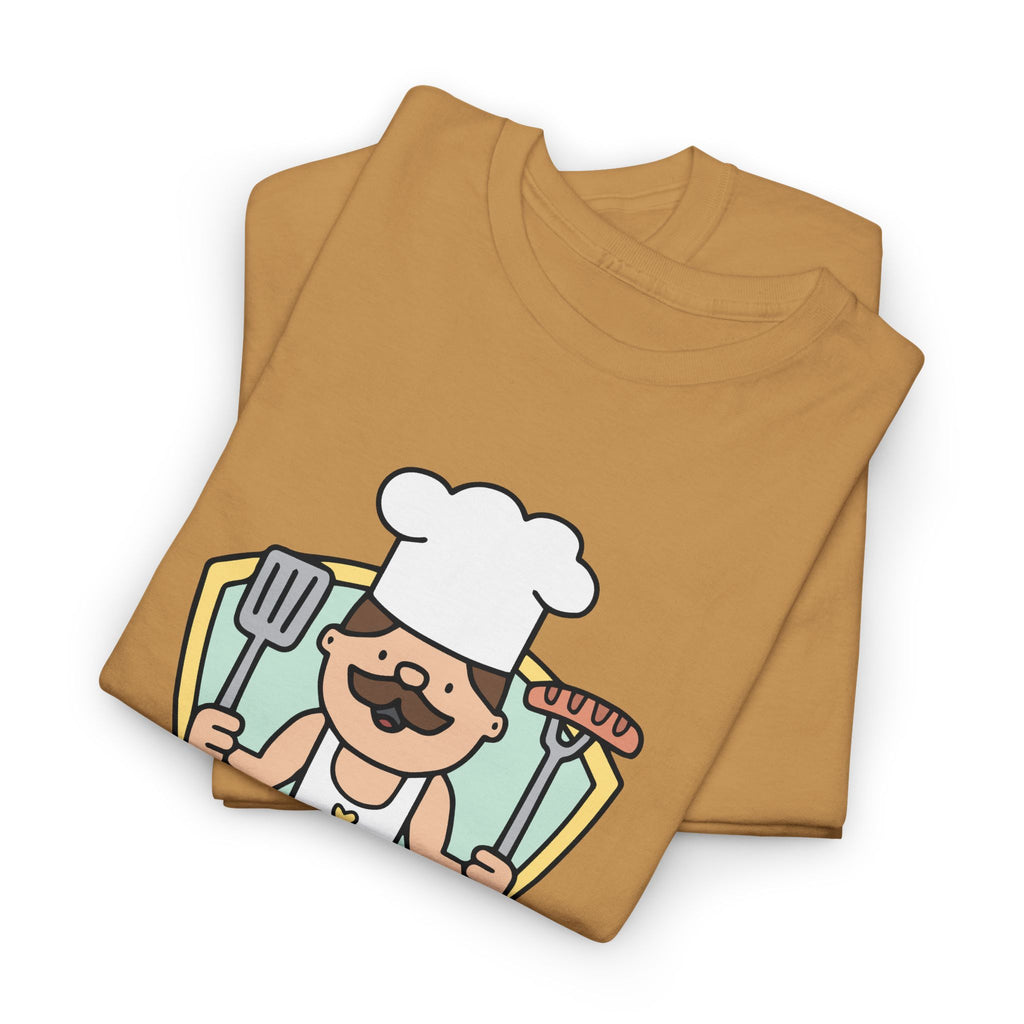 Barbecue Chef Graphic Tee — Funny Grillmaster BBQ T-Shirt – Bamerix