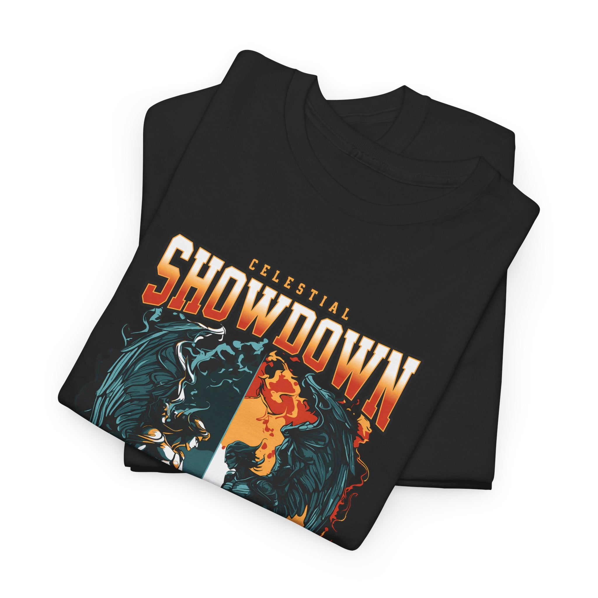 Celestial Showdown Graphic T-Shirt – Bamerix