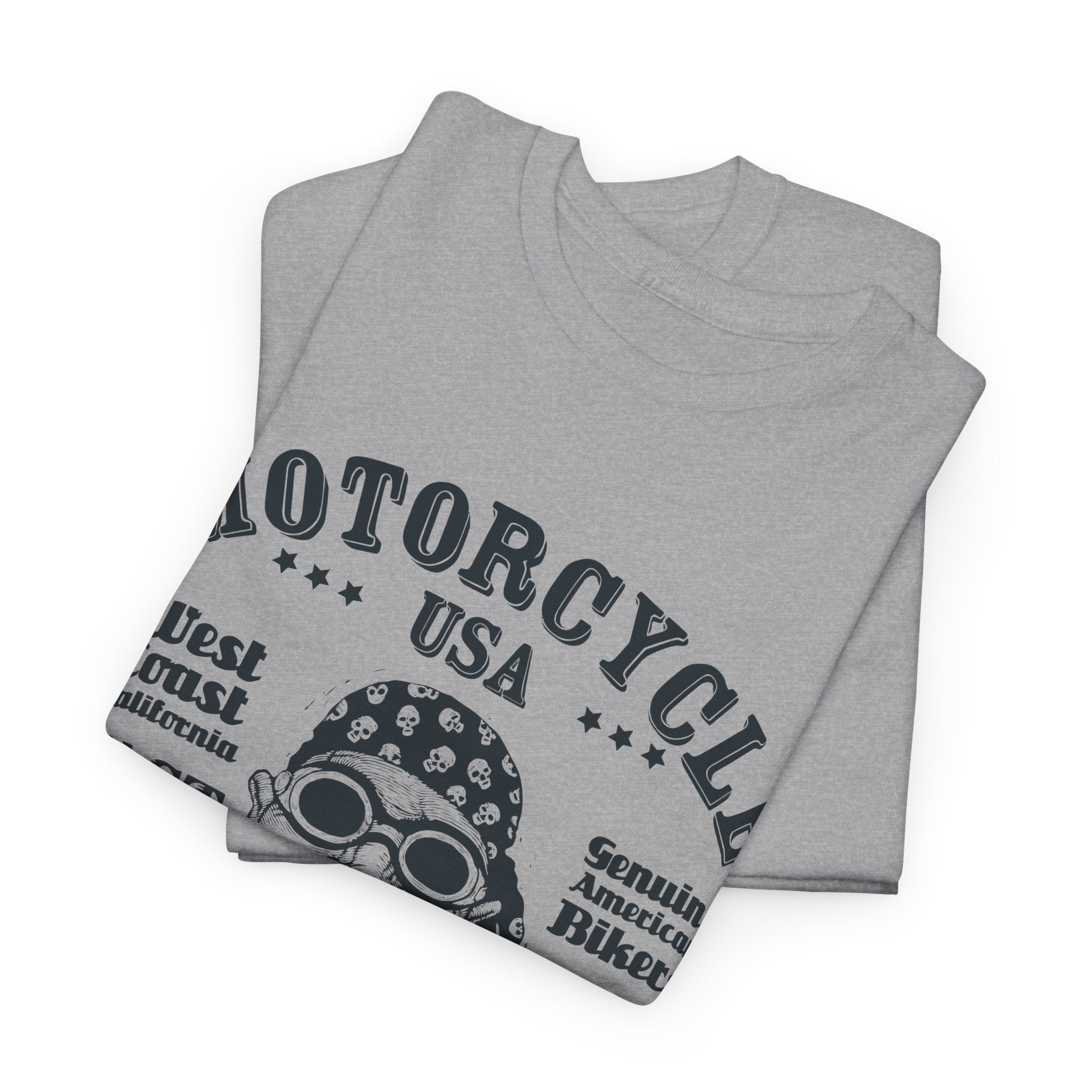 Vintage Motorcycle USA Graphic Tee – Bamerix