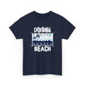 California Sunset Beach T-Shirt — Exotic Sunset Palm Graphic Tee – Bamerix