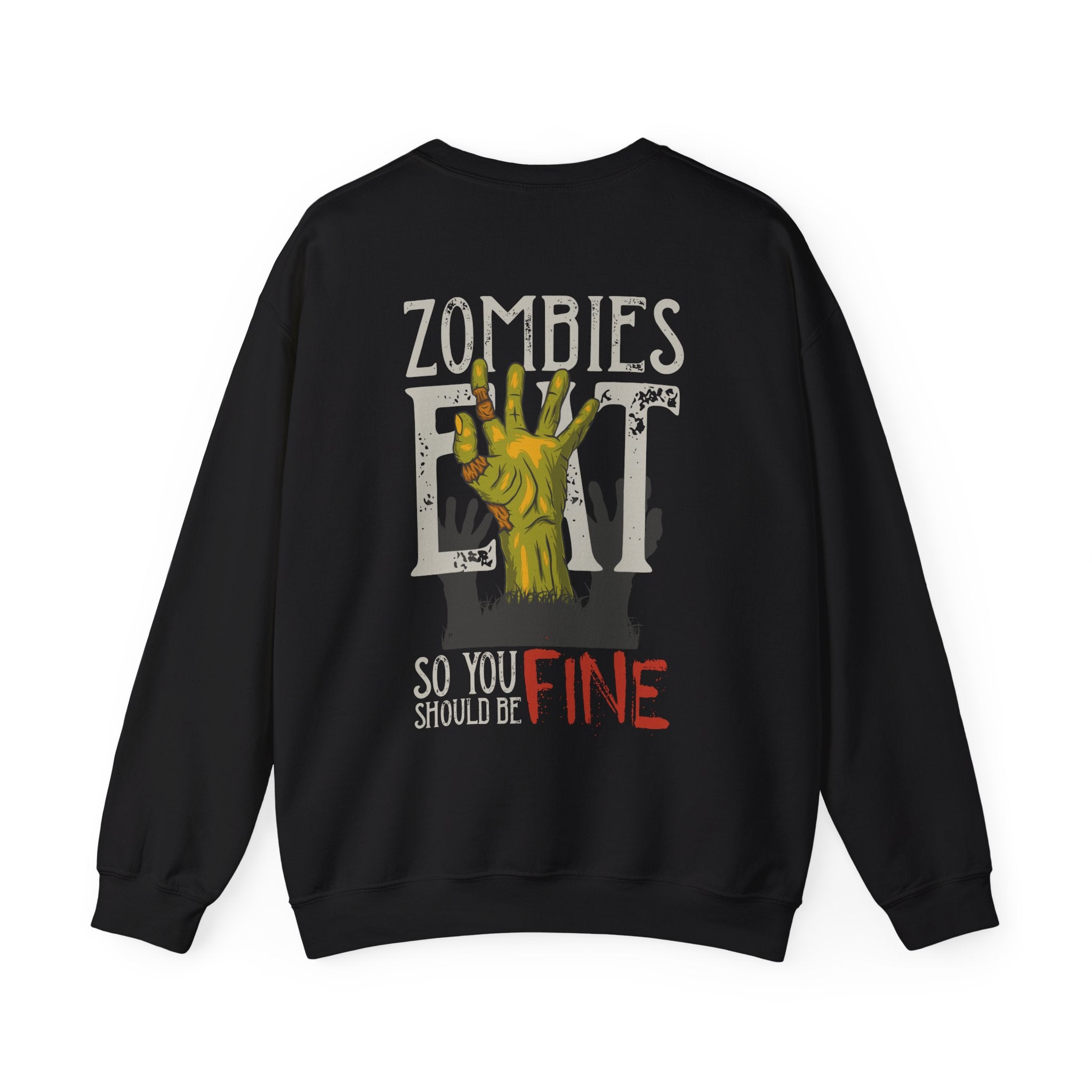 Zombies Eat Crewneck Sweatshirt – Bamerix