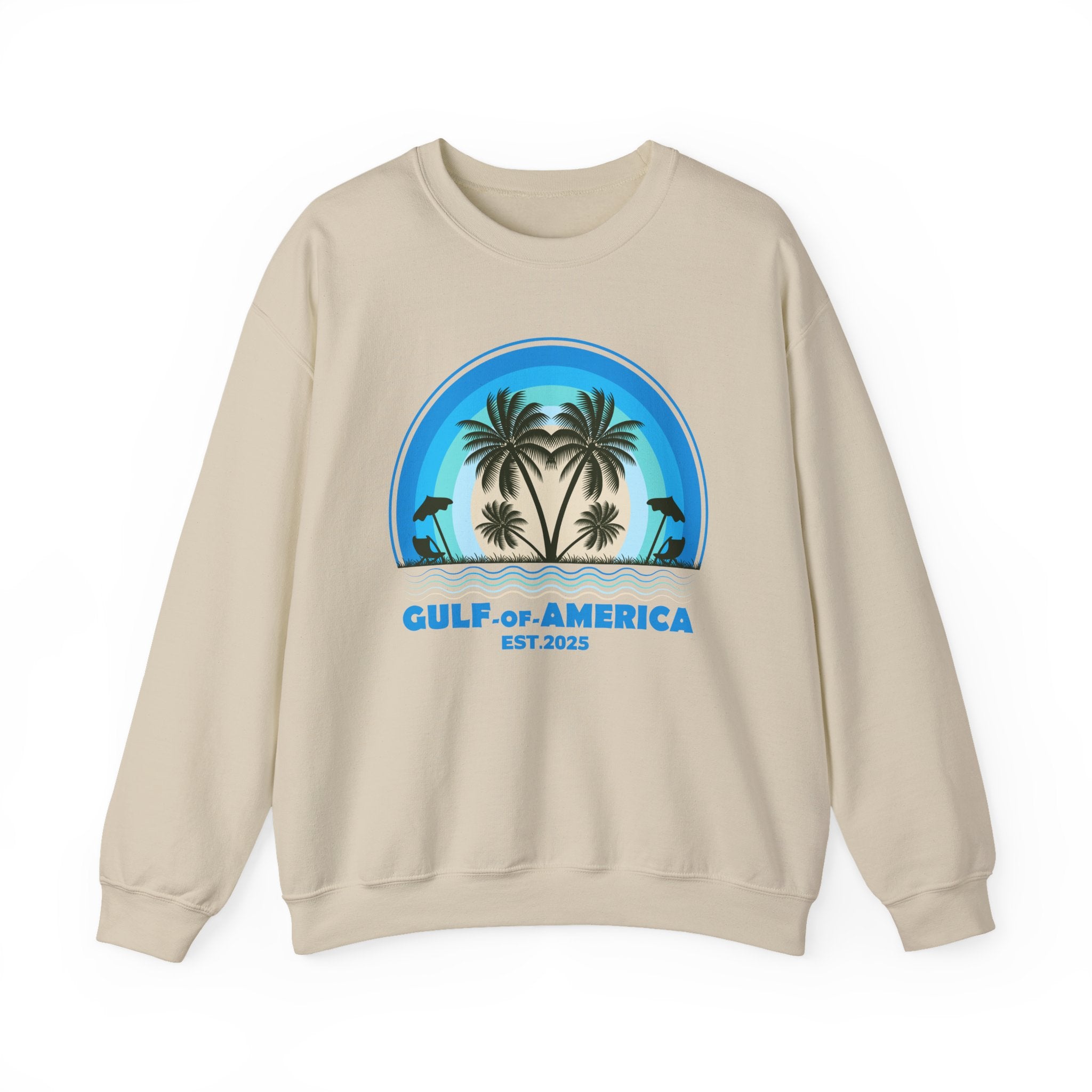 Gulf of America Sweatshirt, Ocean Vibes Jumper – Bamerix