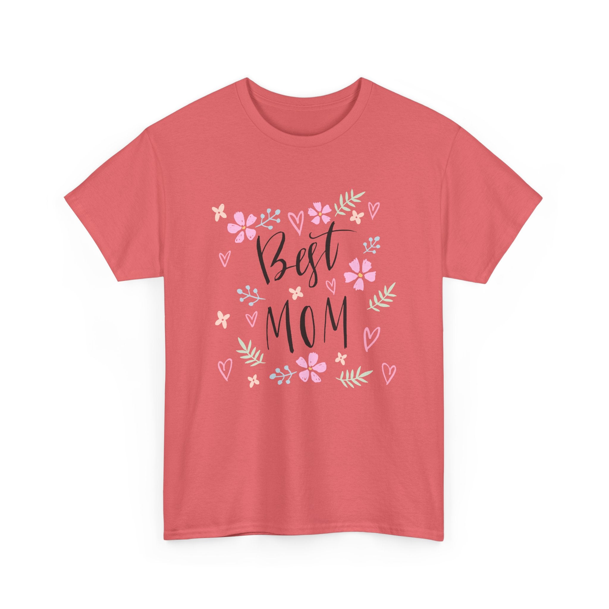 Best Mom Floral T-Shirt – Mother's Day Gift Tee – Bamerix