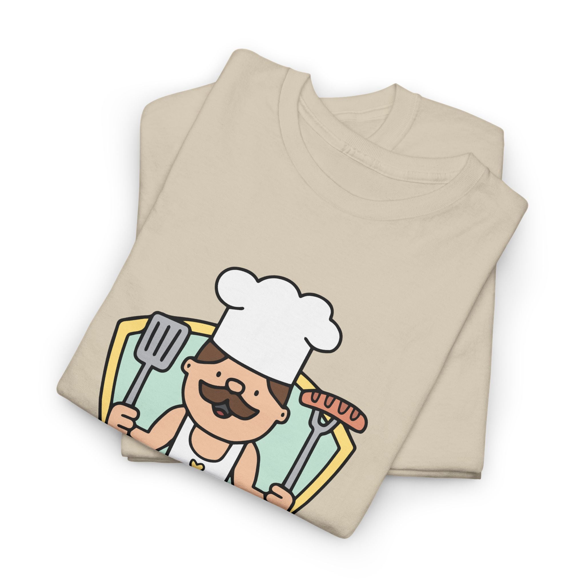 Barbecue Chef Graphic Tee — Funny Grillmaster BBQ T-Shirt – Bamerix