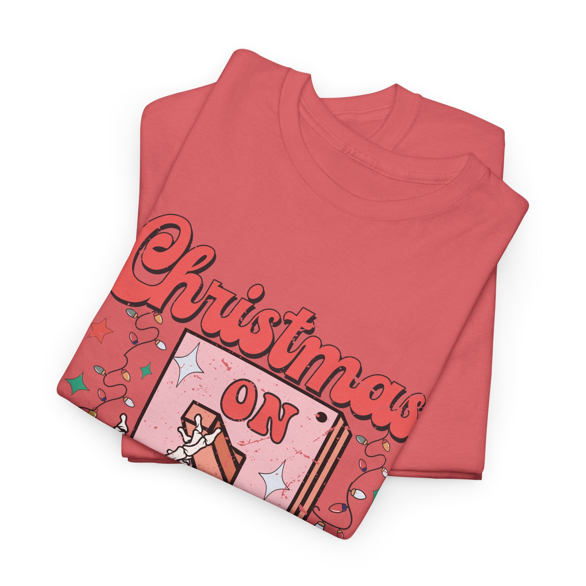 Christmas Season Unisex Heavy Cotton Tee - Festive Holiday Shirt – Bamerix