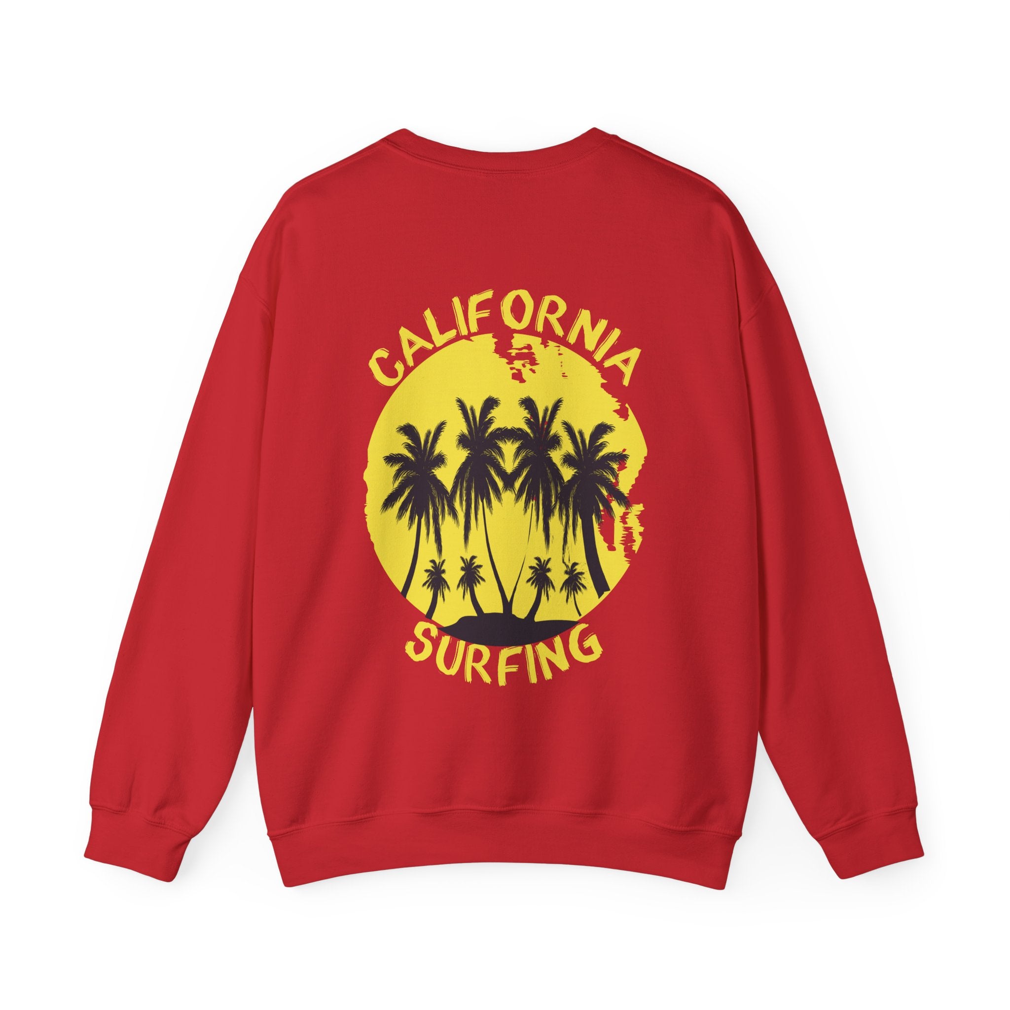 California Surfing Heavy Blend Crewneck Sweatshirt – Bamerix