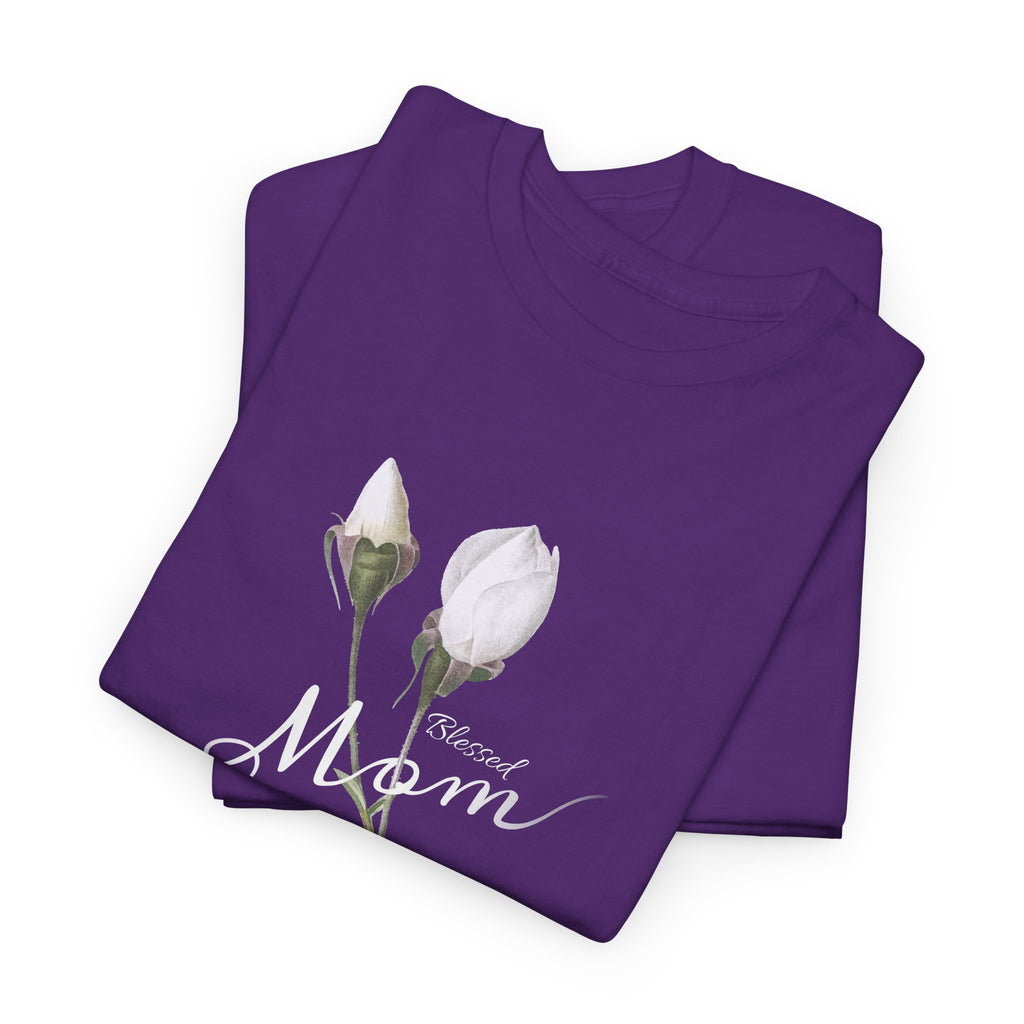 Mom Floral T-Shirt for Women – Minimal Mother's Day Gift – Bamerix