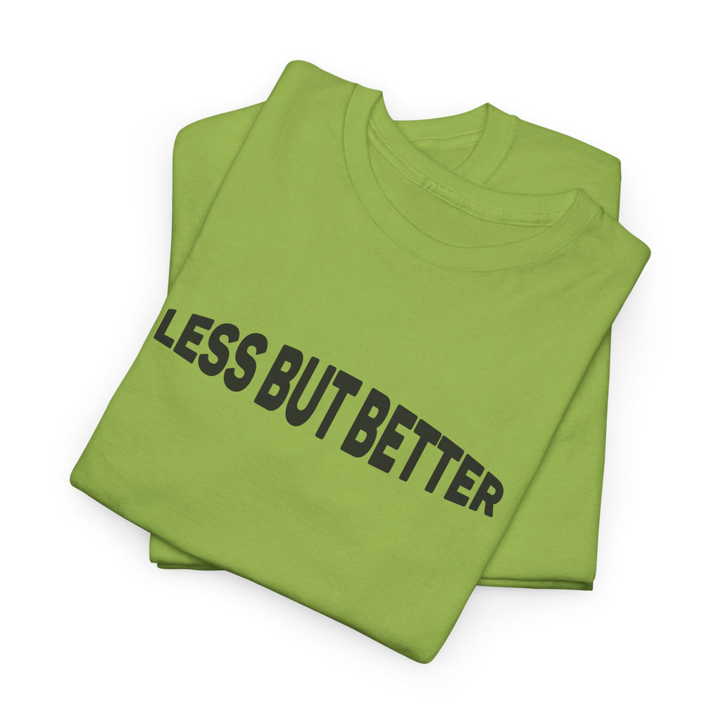 Less But Better Minimal T-Shirt – Bamerix
