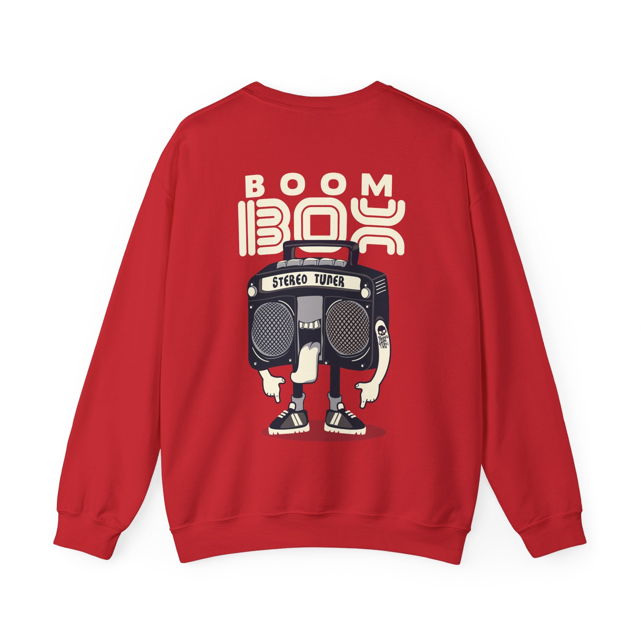Retro Boom Box Sweatshirt Vintage Music Lover Gift Unisex Cozy Crewneck – Bamerix