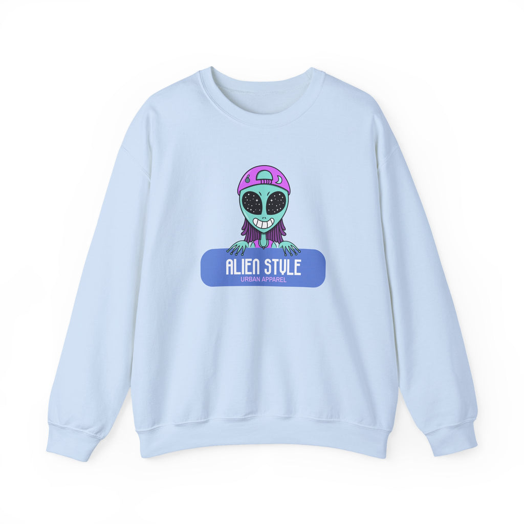 Alien Style Urban Sweatshirt Unisex Crewneck – Bamerix