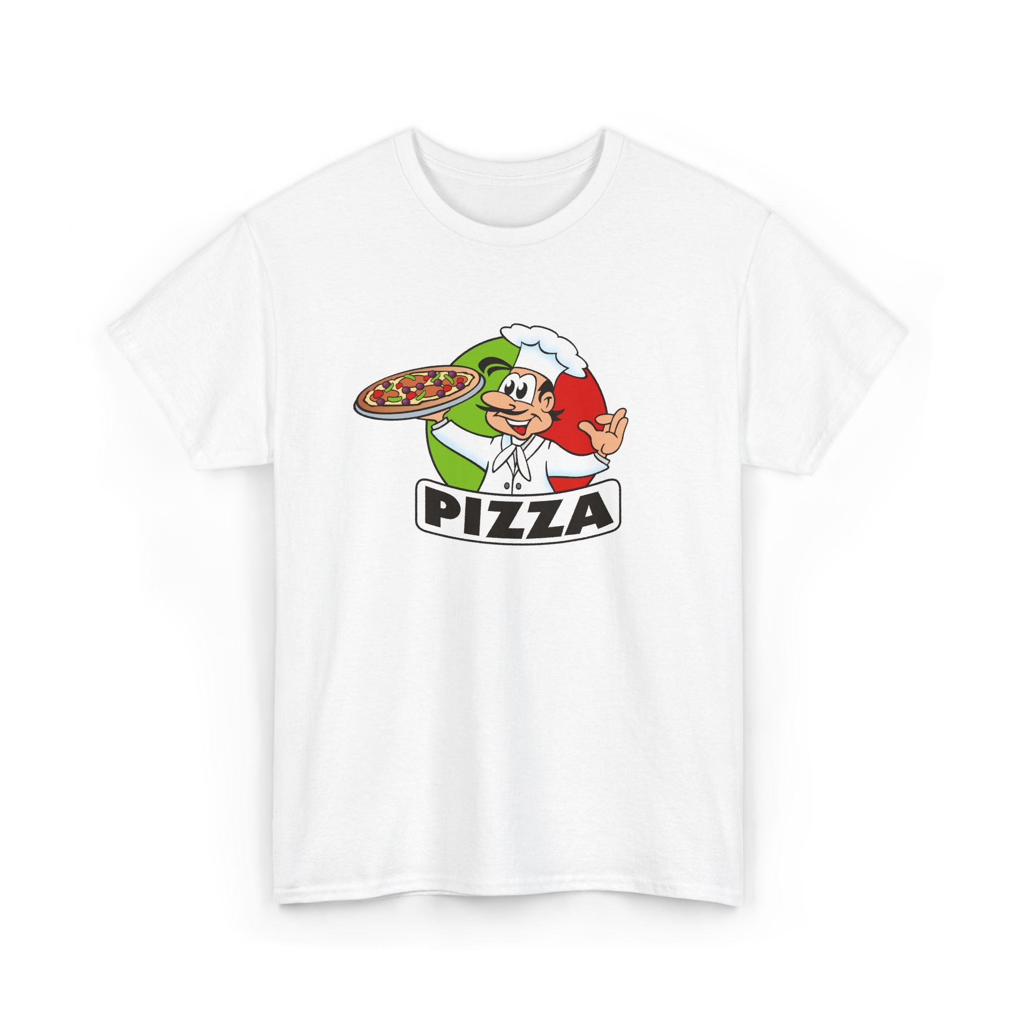 Pizza Chef T-Shirt — Retro Pizza Logo Tee – Bamerix