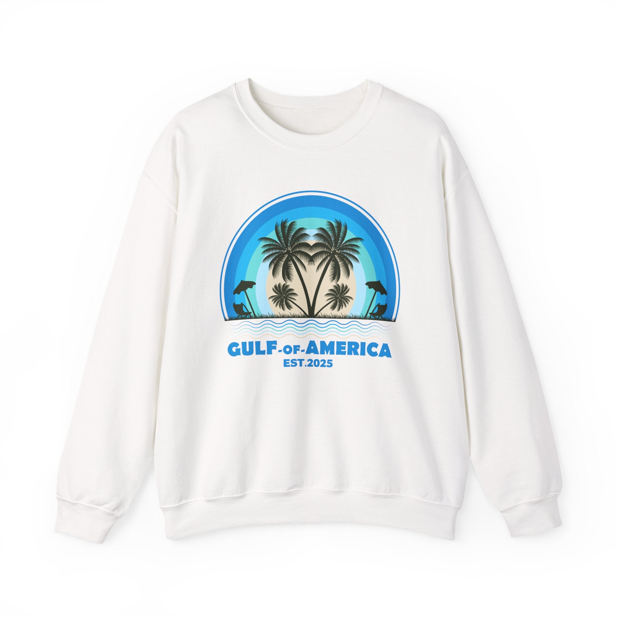 Gulf of America Sweatshirt, Ocean Vibes Jumper – Bamerix