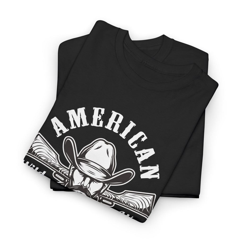 T-Shirt — American Legend Wild West Cowboy Skull Graphic Tee – Bamerix