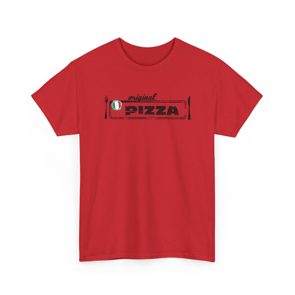 Original Pizza Tee — Retro Italian Pizza Logo T-Shirt – Bamerix