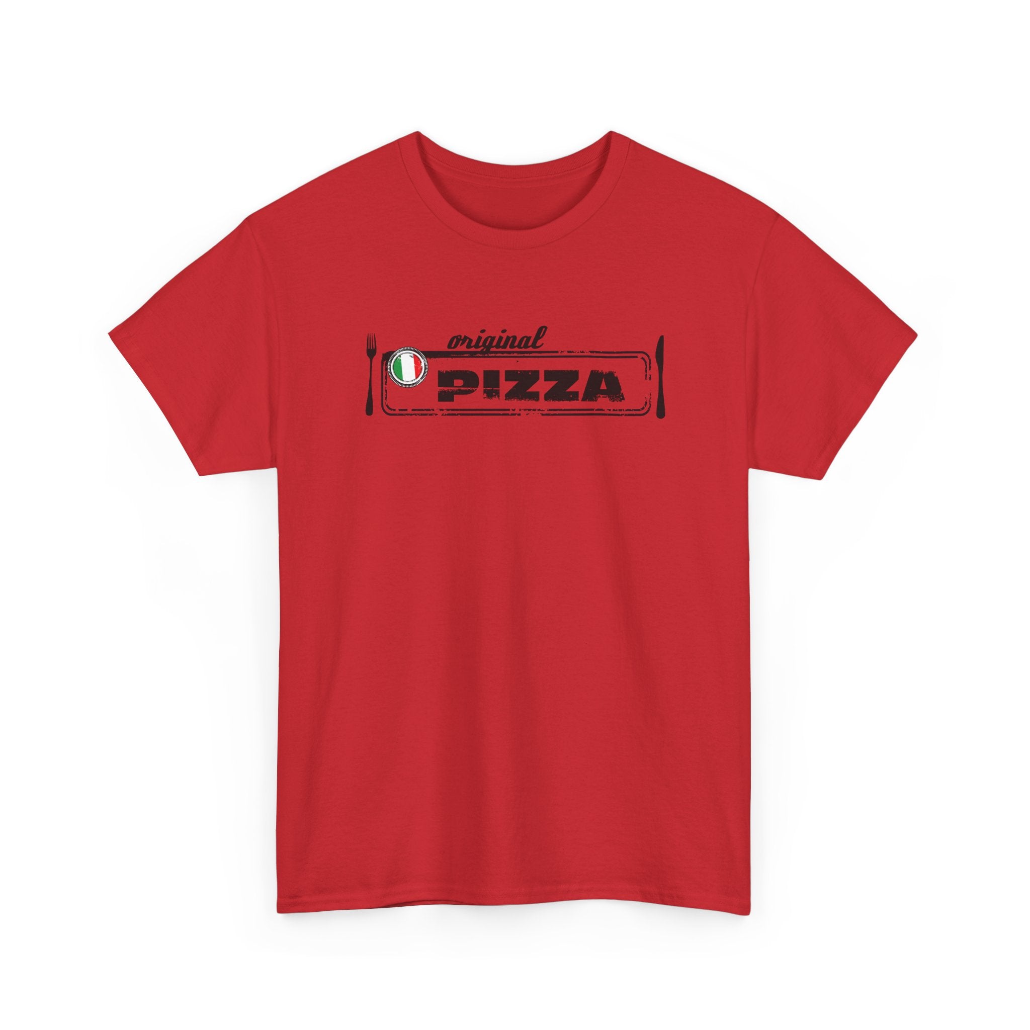 Original Pizza Tee — Retro Italian Pizza Logo T-Shirt – Bamerix
