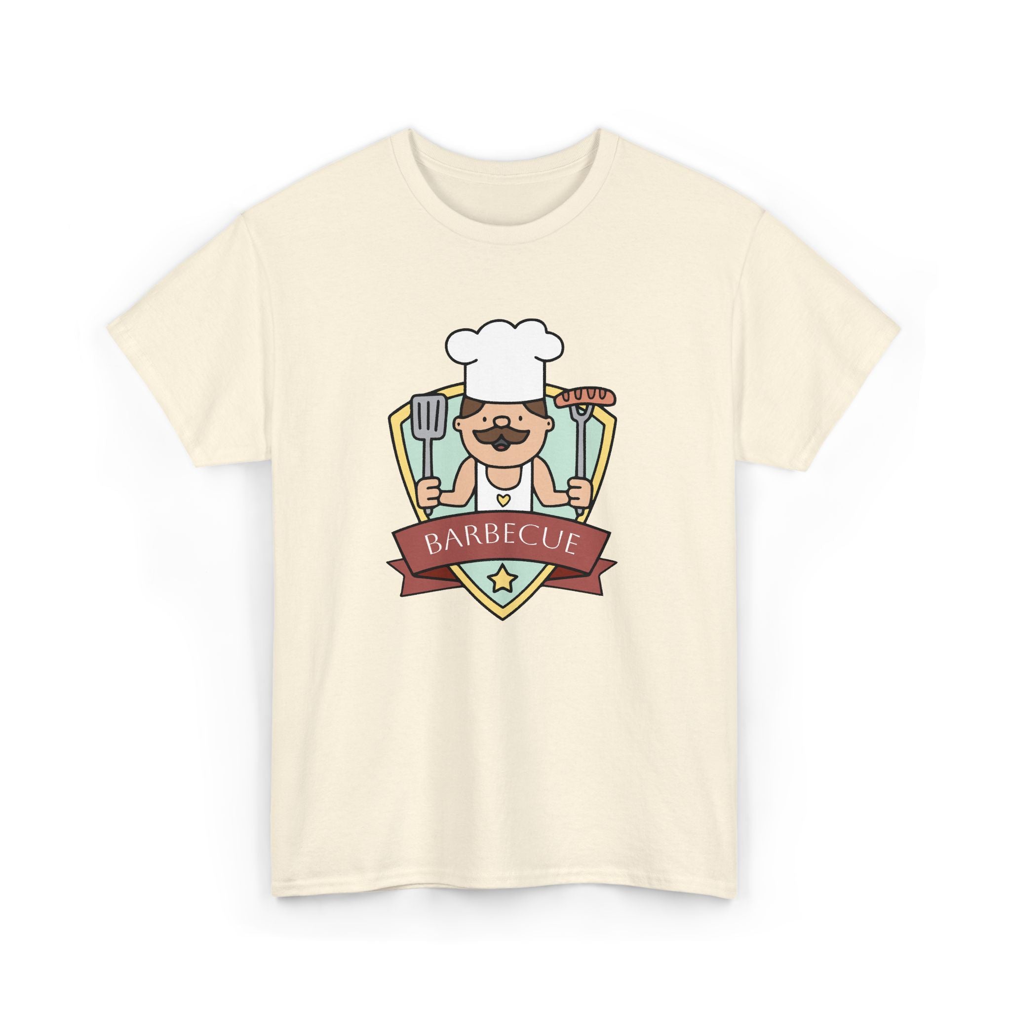 Barbecue Chef Graphic Tee — Funny Grillmaster BBQ T-Shirt – Bamerix